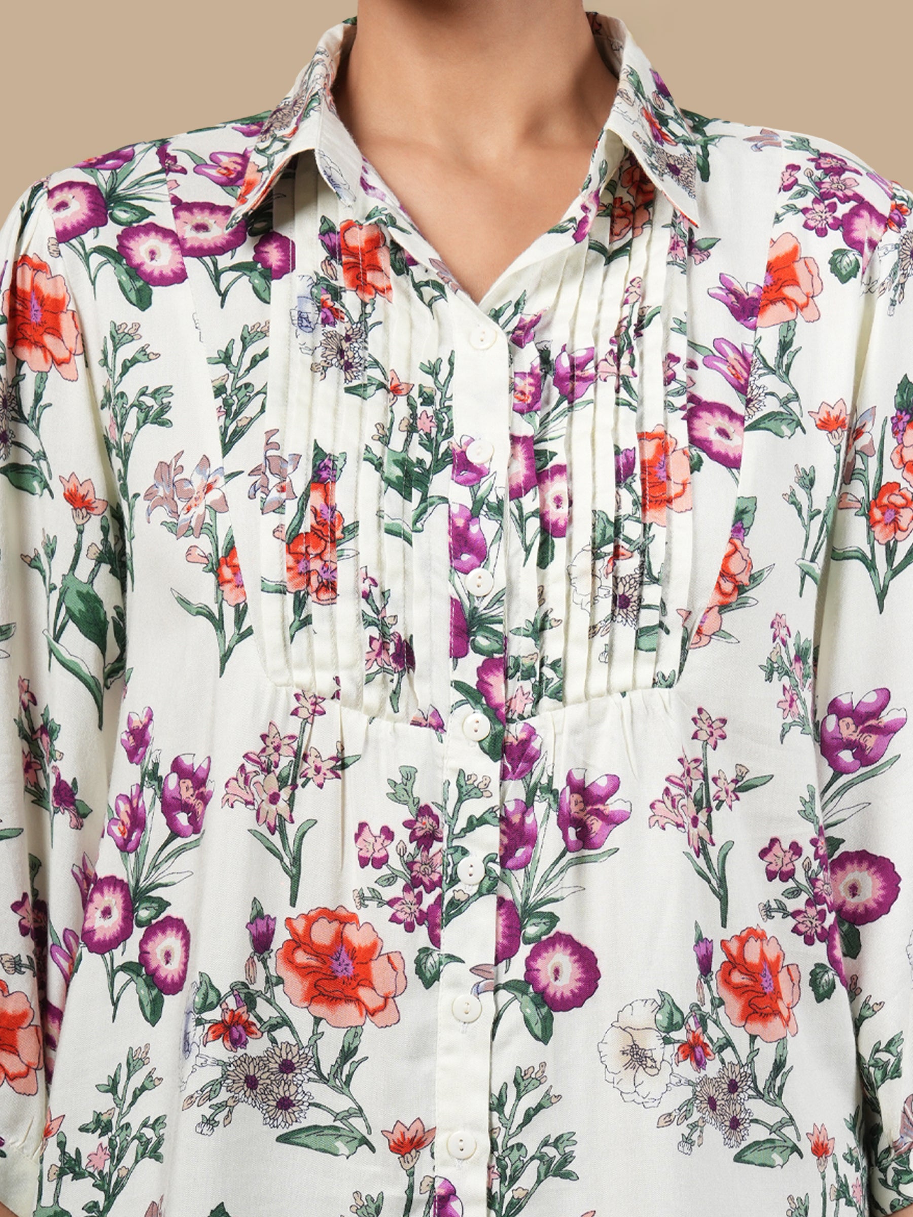 FLORAL PRINTED SHIRT