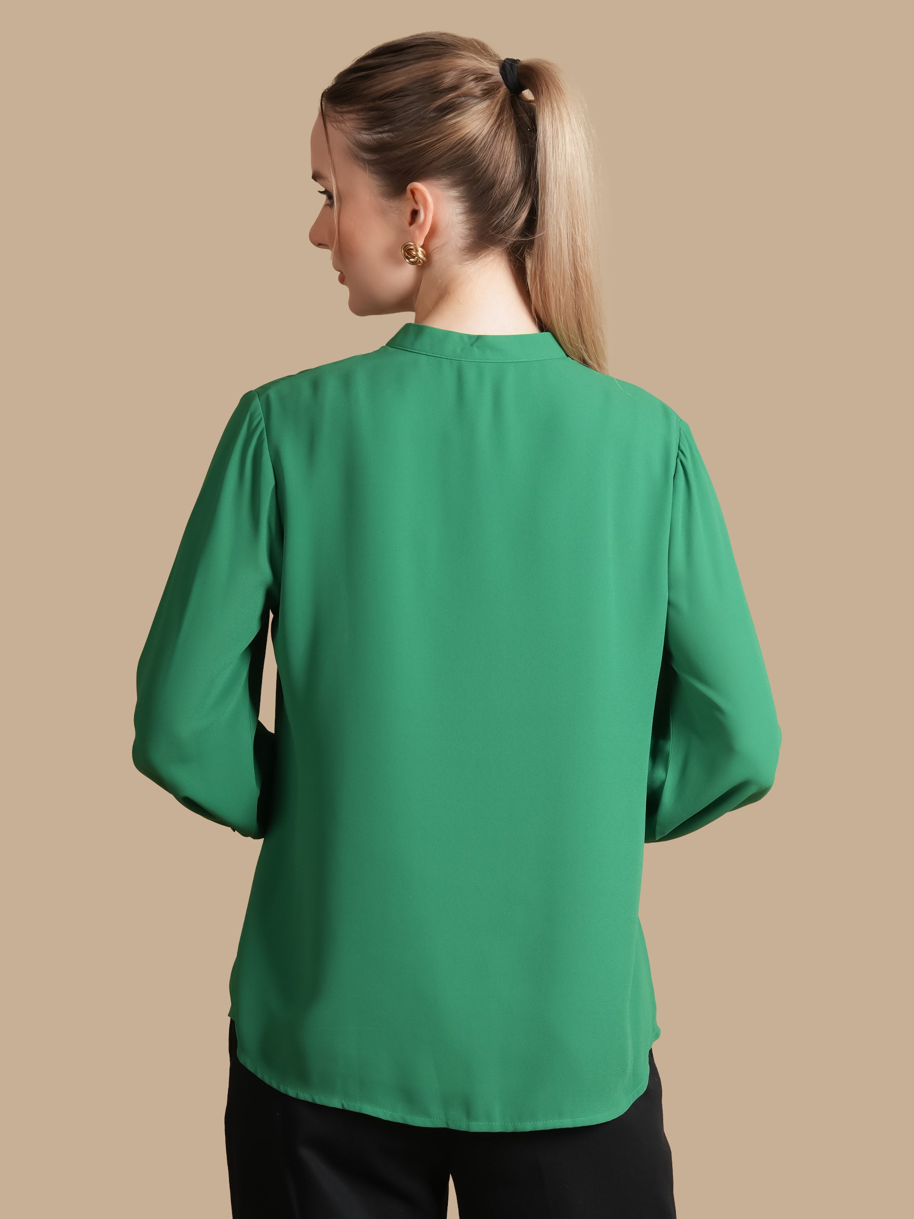 EMERALD SWAROSVKI TOP