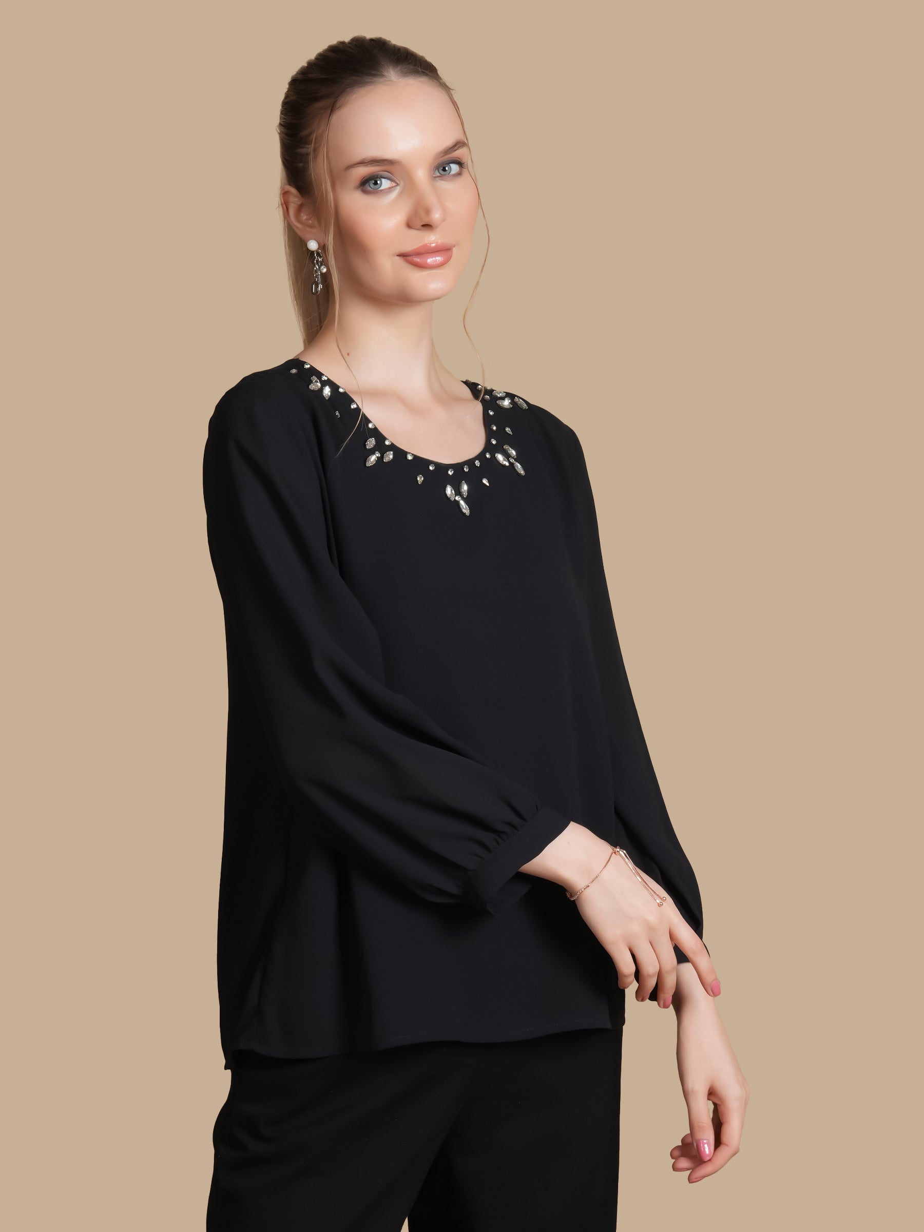 CRYSTAL CURVE BLACK TOP