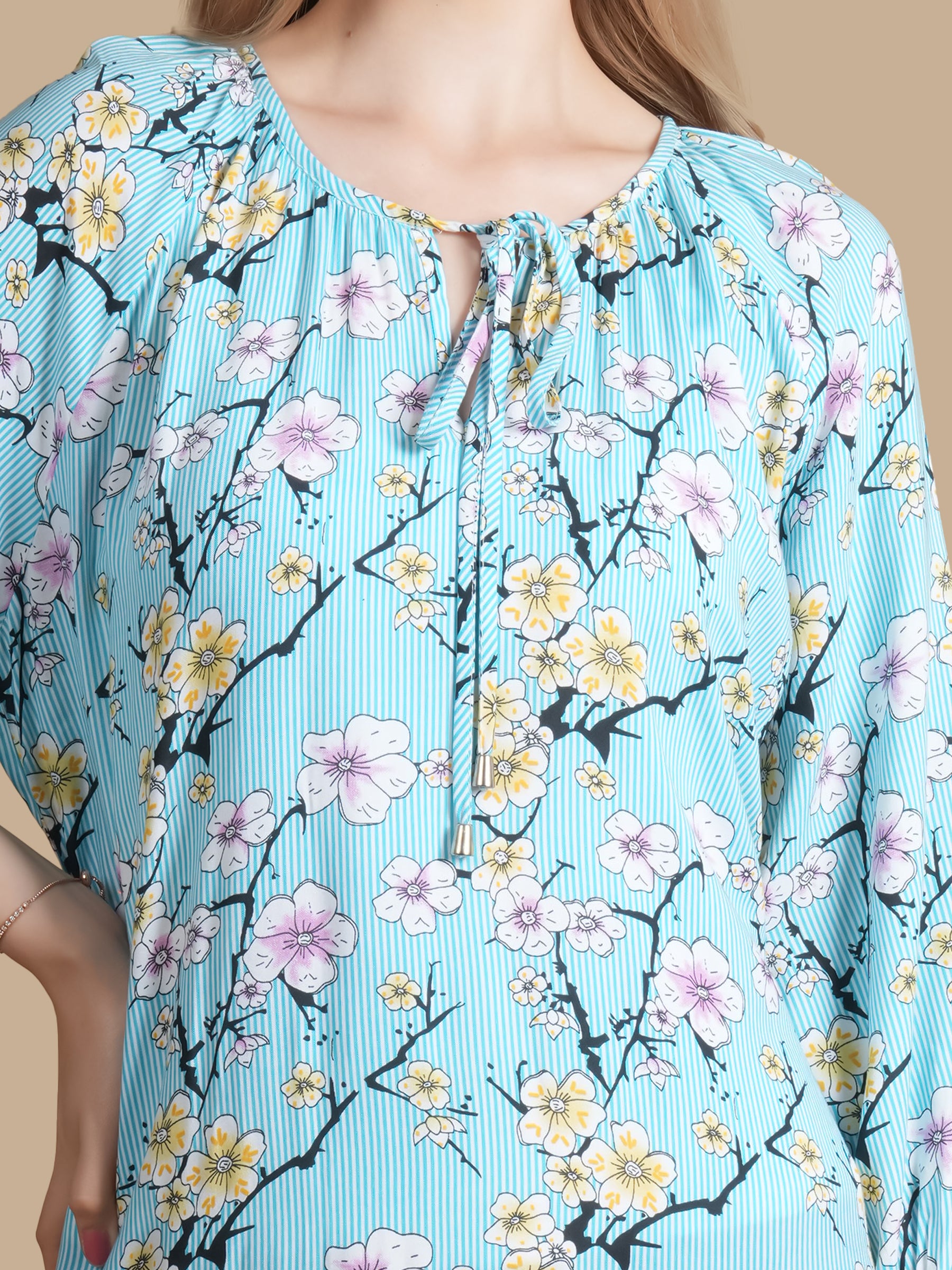 BREEZY FRONT TIE DRESS