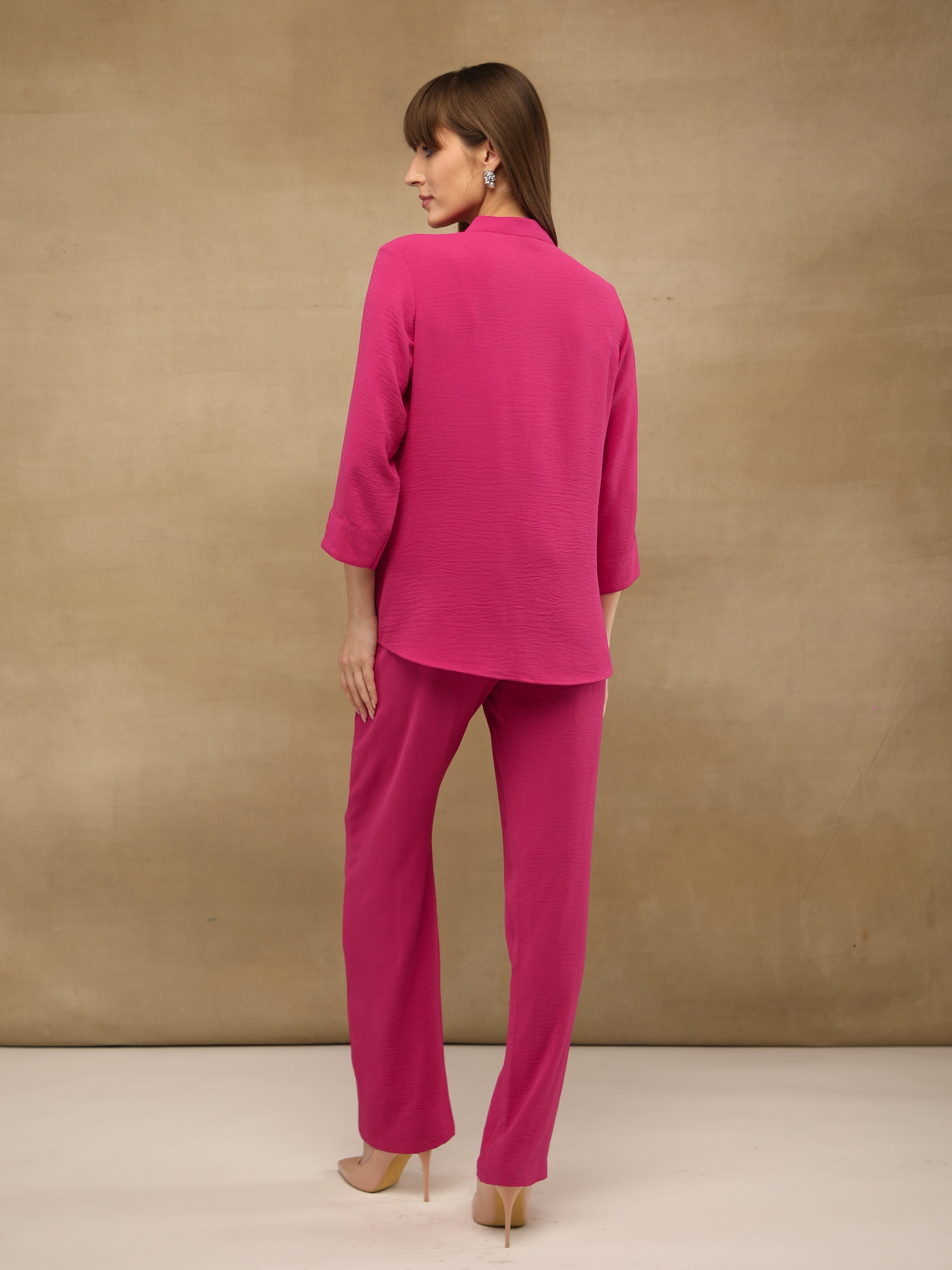 Magenta Blossom Co-ord Set