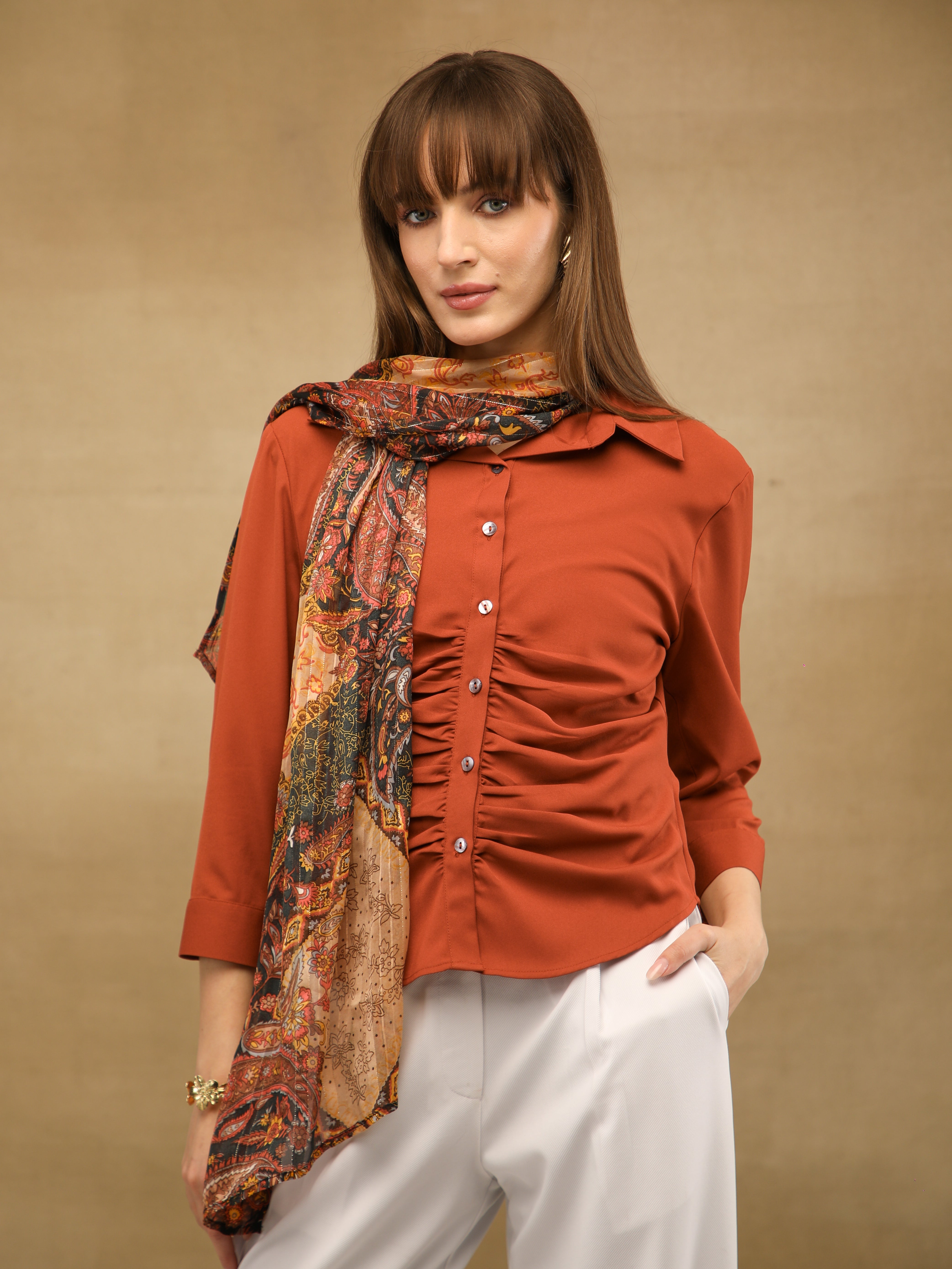 Amber Mosaic Scarf