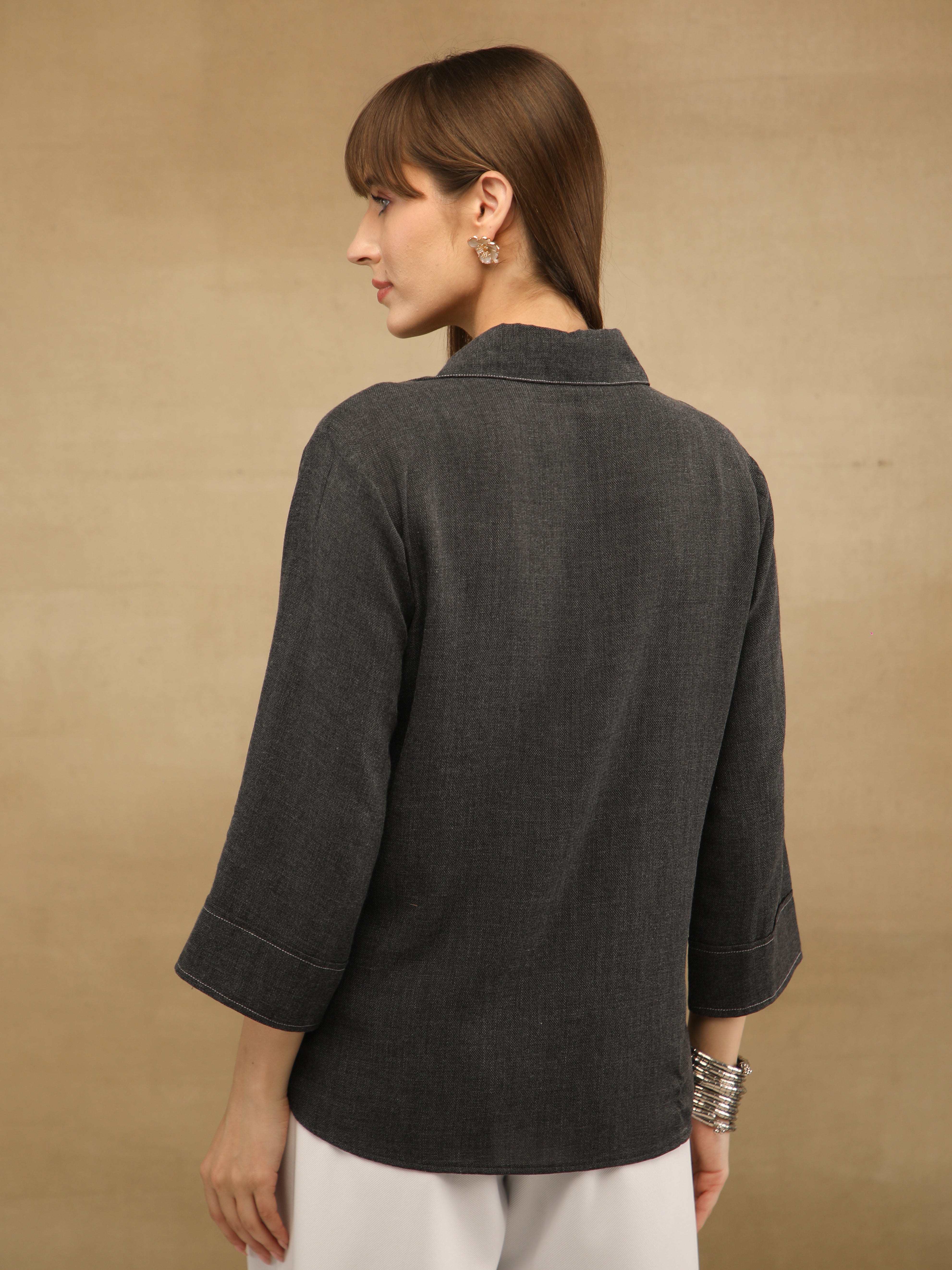 Linen Melange Moonrise Shirt
