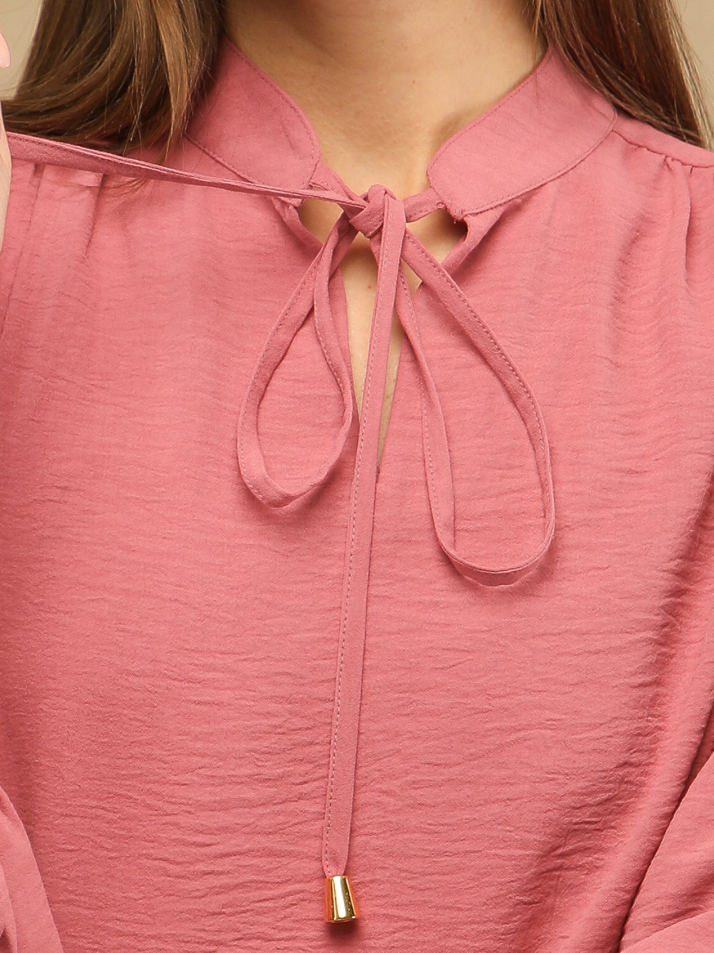 Tie Up Blush Pink Co-ord Set