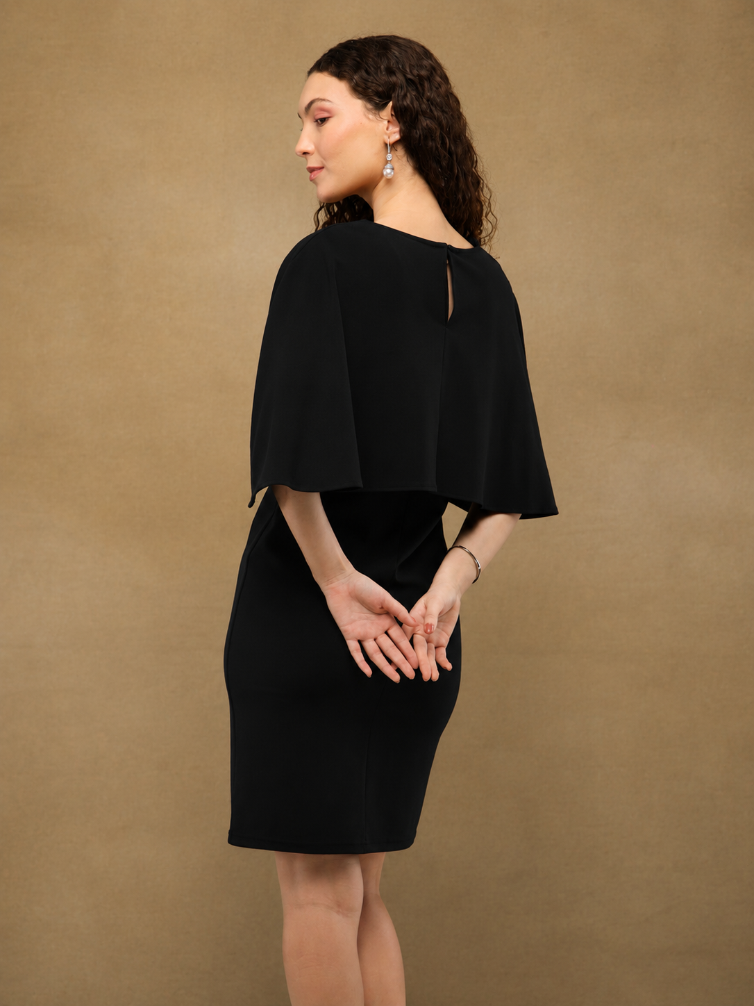 Black Cape Dress (Copy)