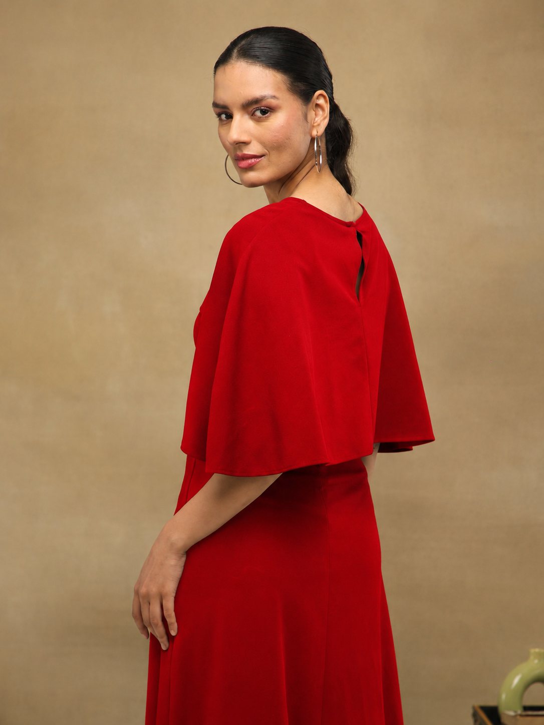 Eclipse Cape Midi Dress (Copy)