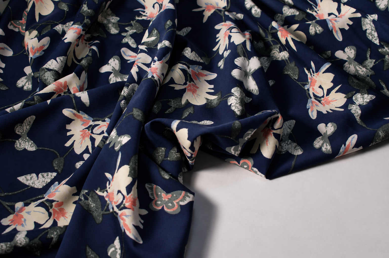 Midnight Magnolia Scarf