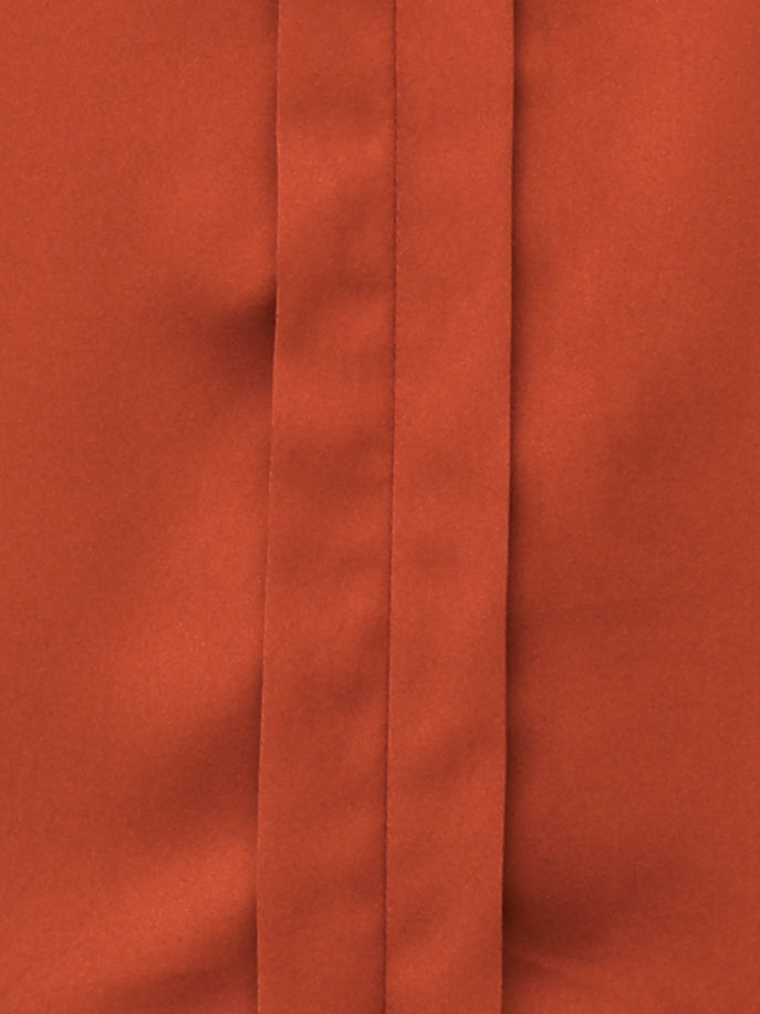 Rust Placket Top
