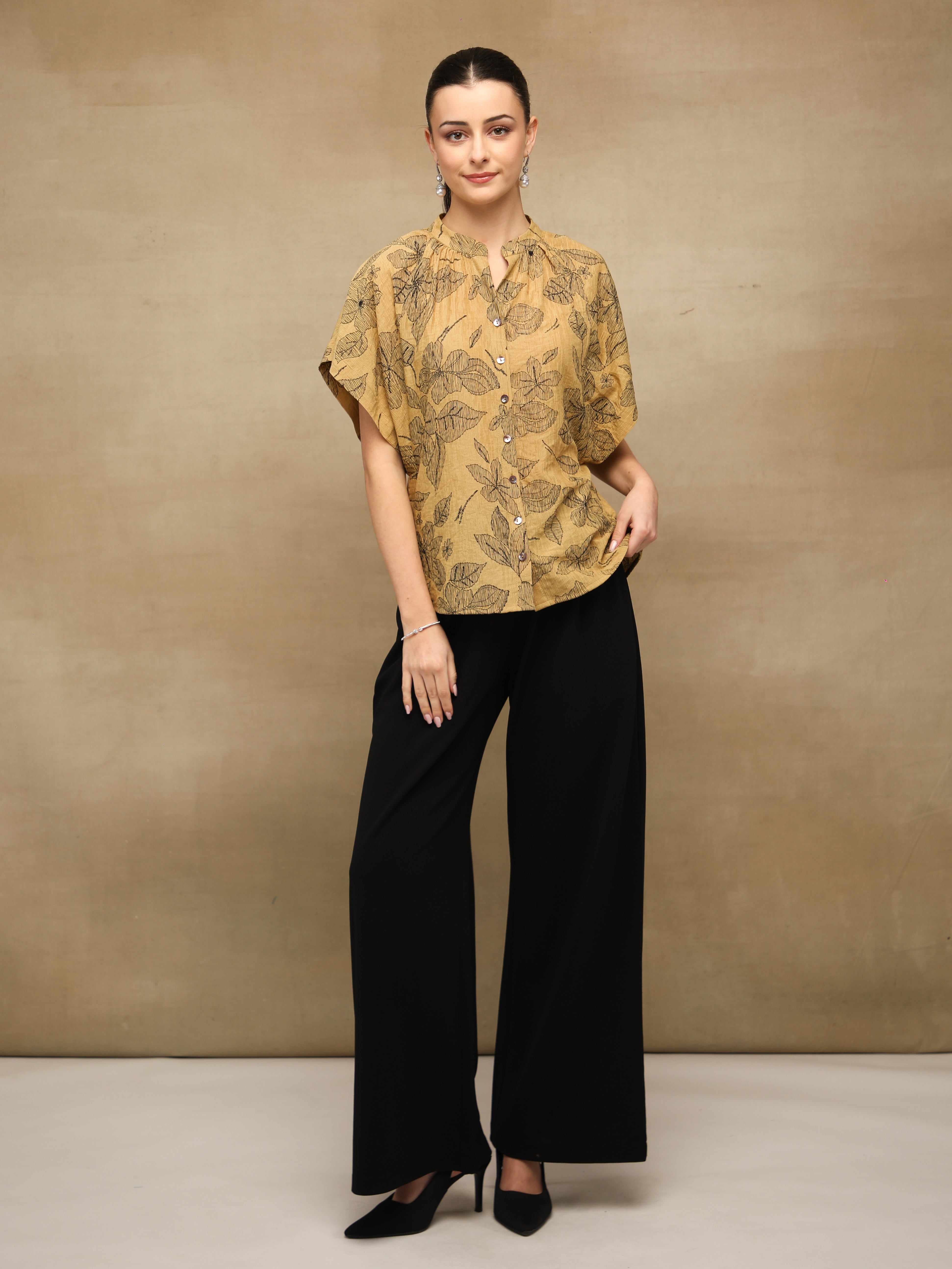 Mustard Ink Top