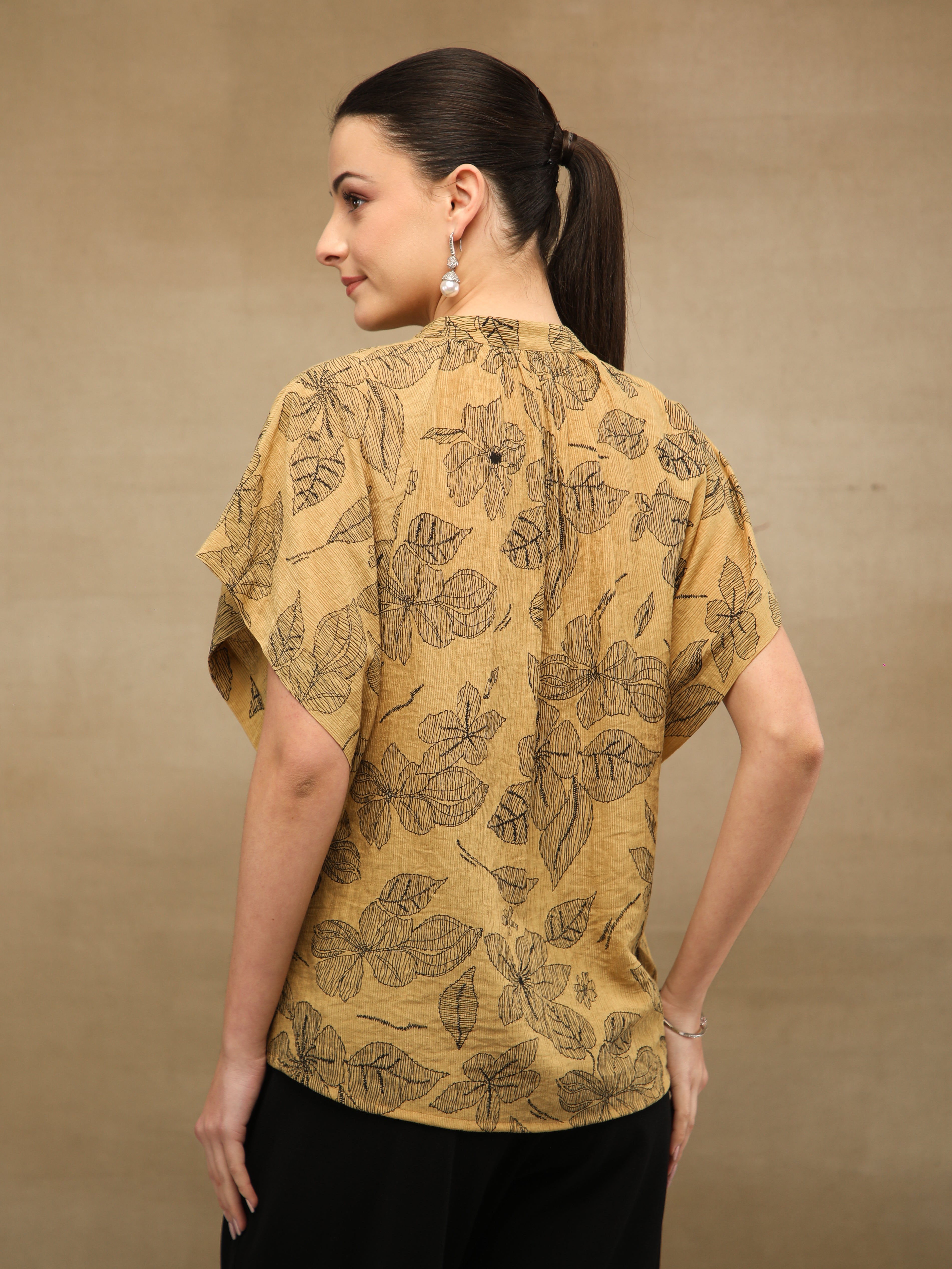 Mustard Ink Top