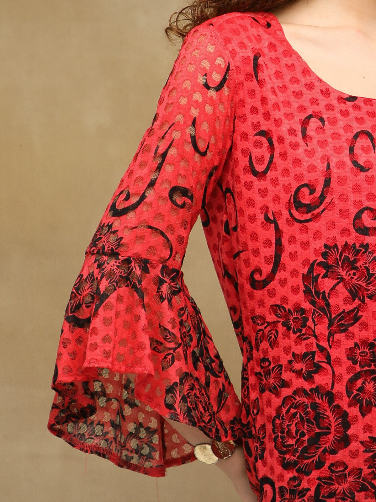 Ruby Noir Top