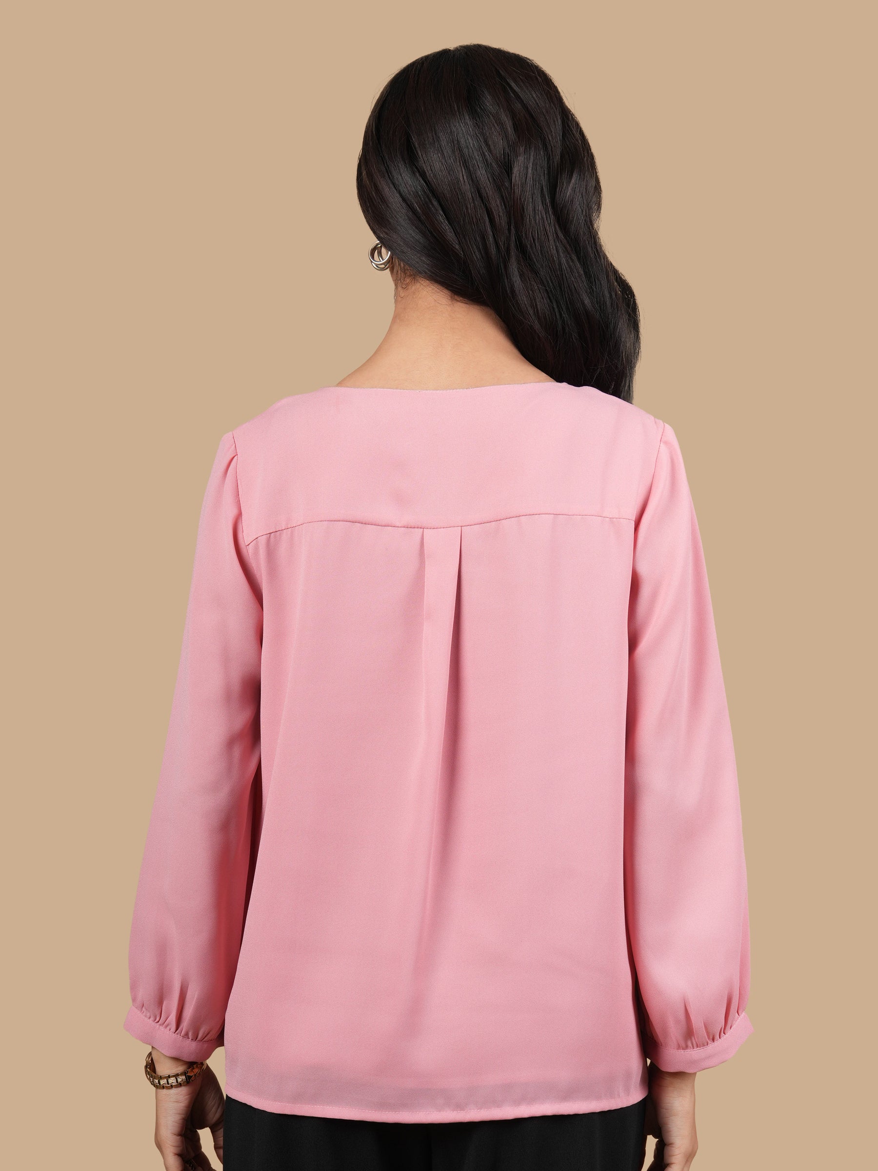 CRYSTAL CURVE PINL TOP