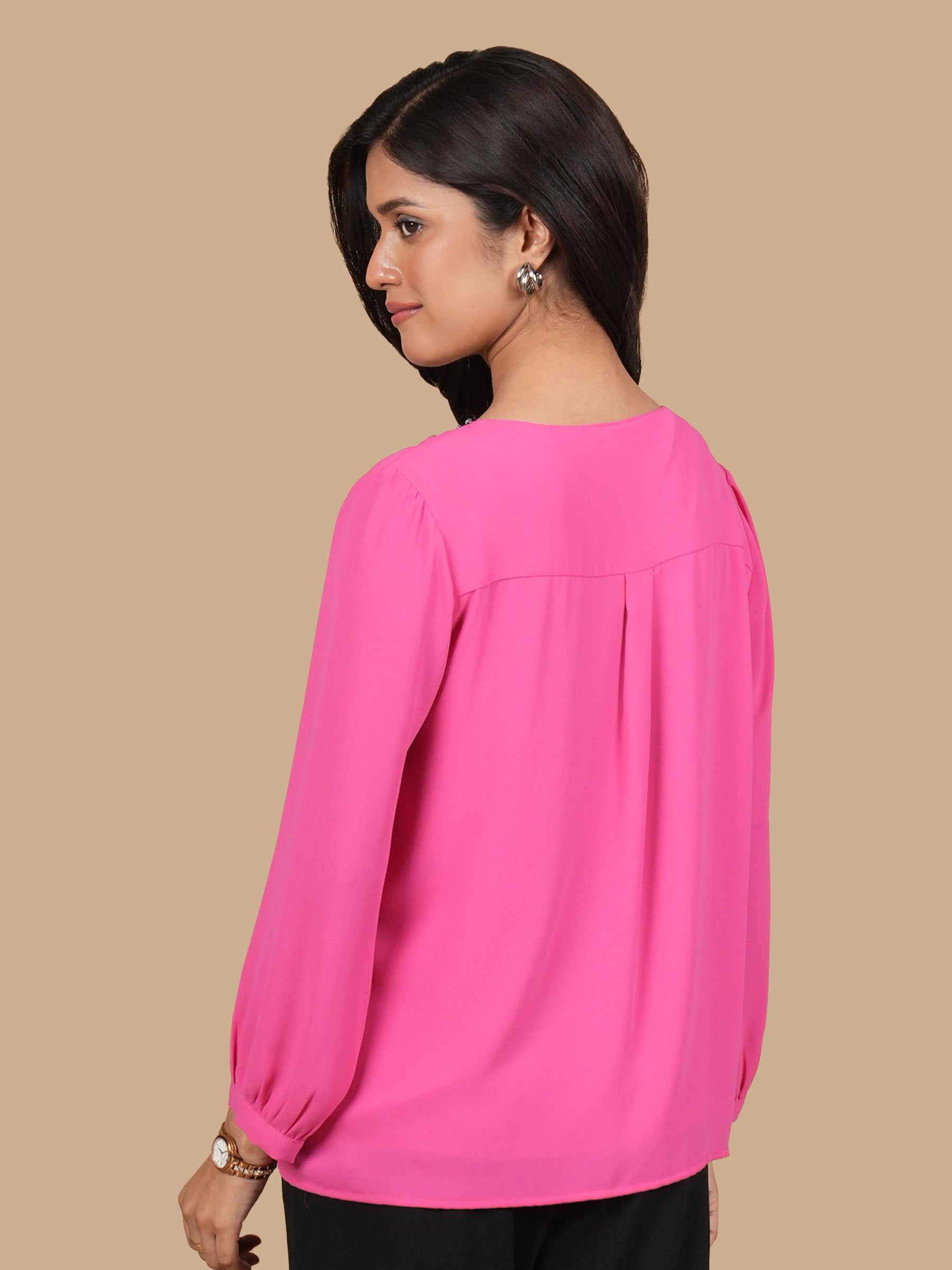 DUAL CRYSTAL PINK TOP