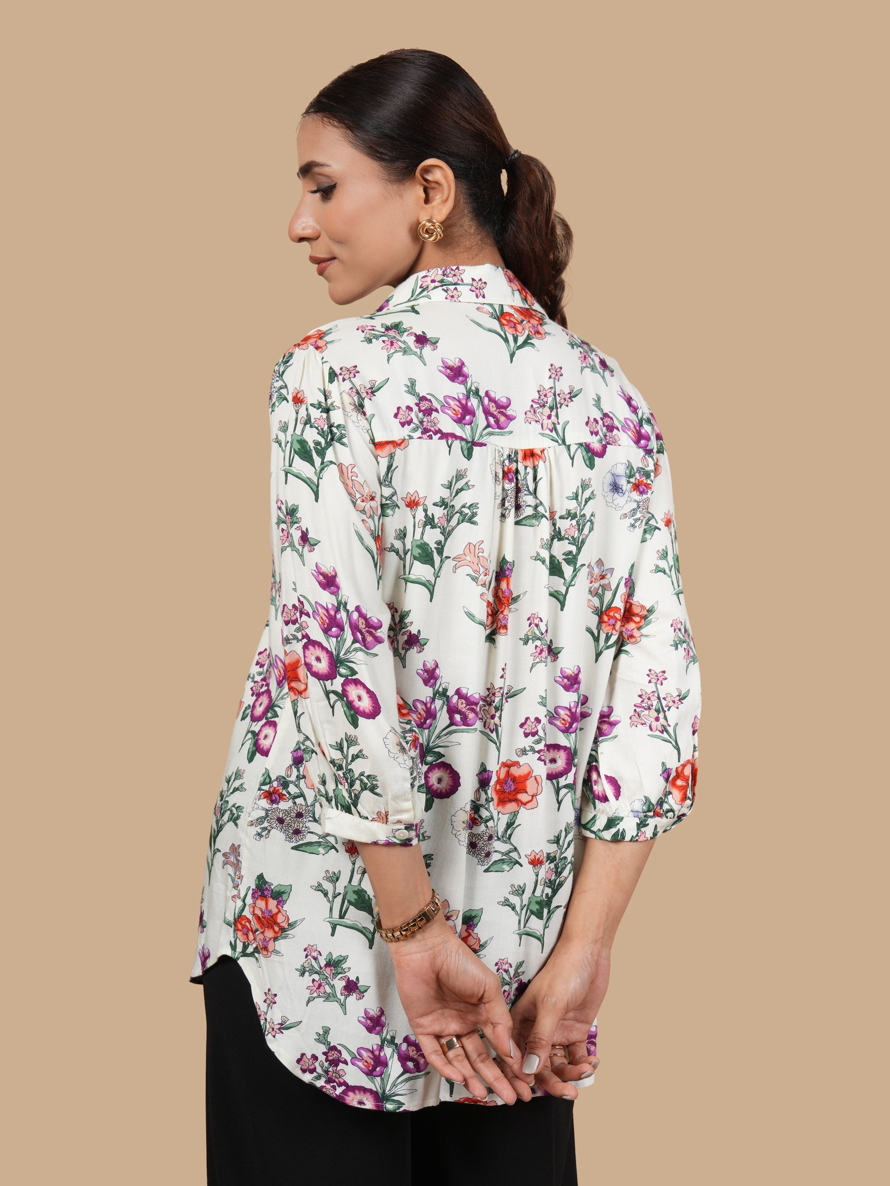 FLORAL PRINTED SHIRT