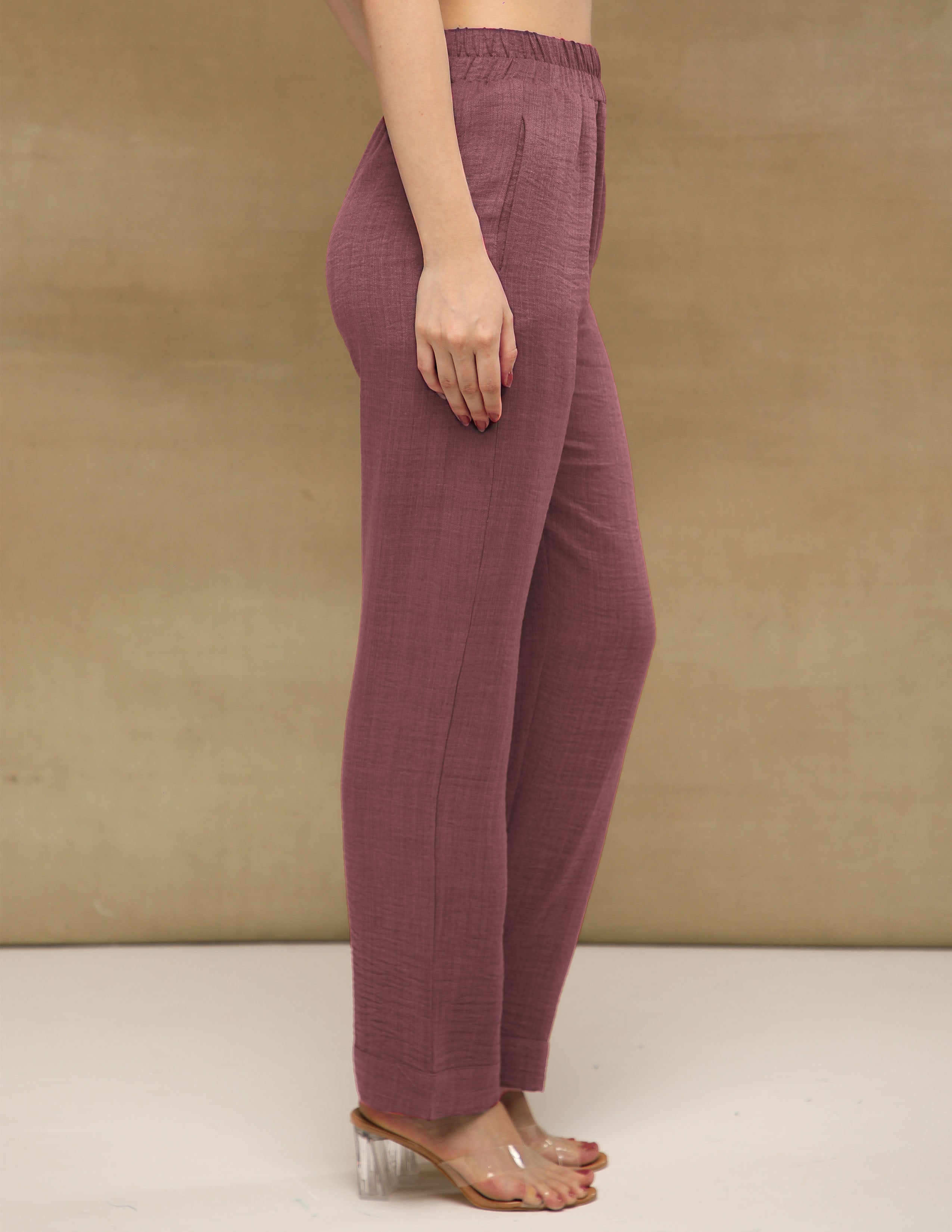 not Wine Swarovski Linen Co-ord Set (Copy)