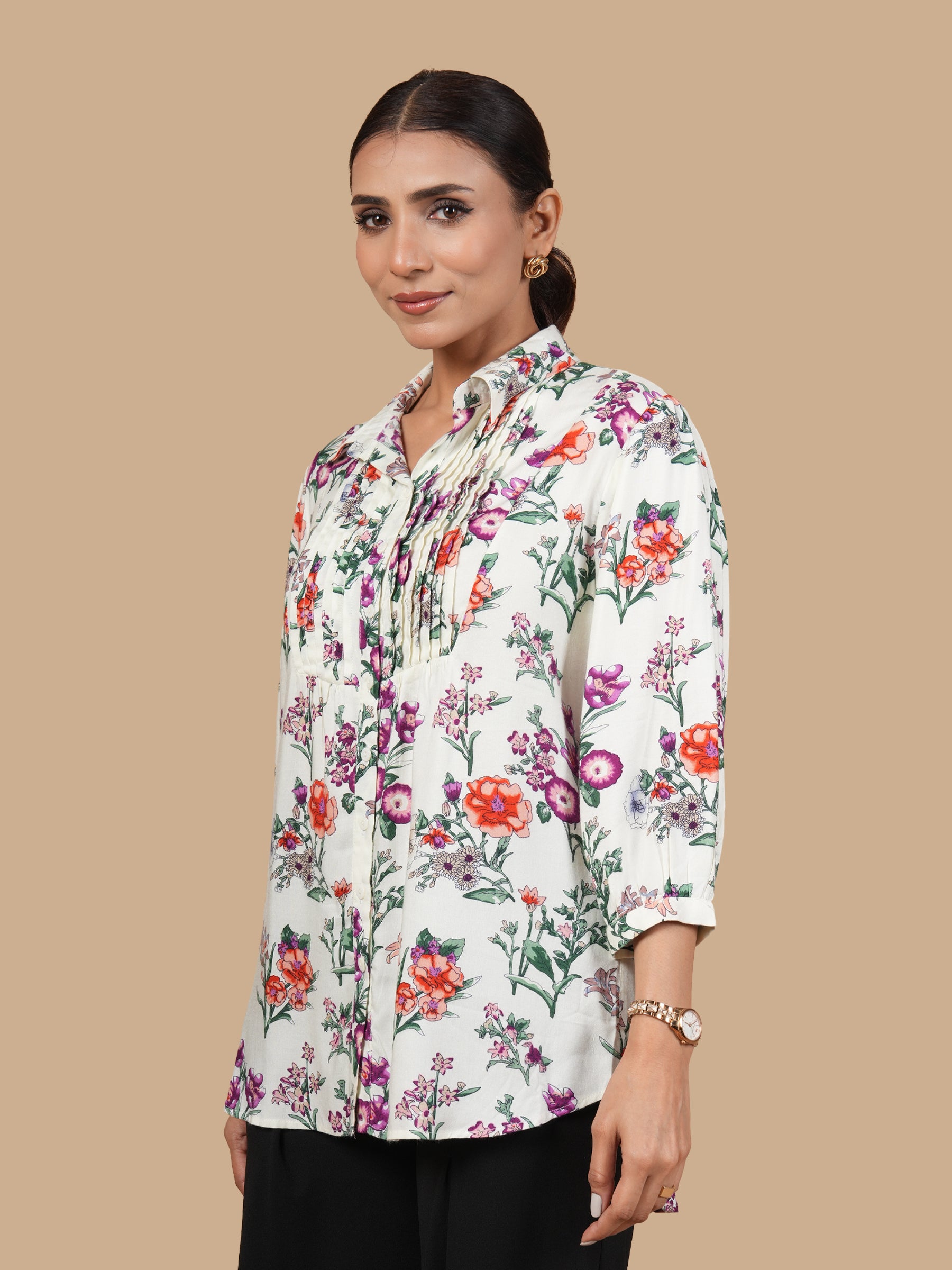 FLORAL PRINTED SHIRT
