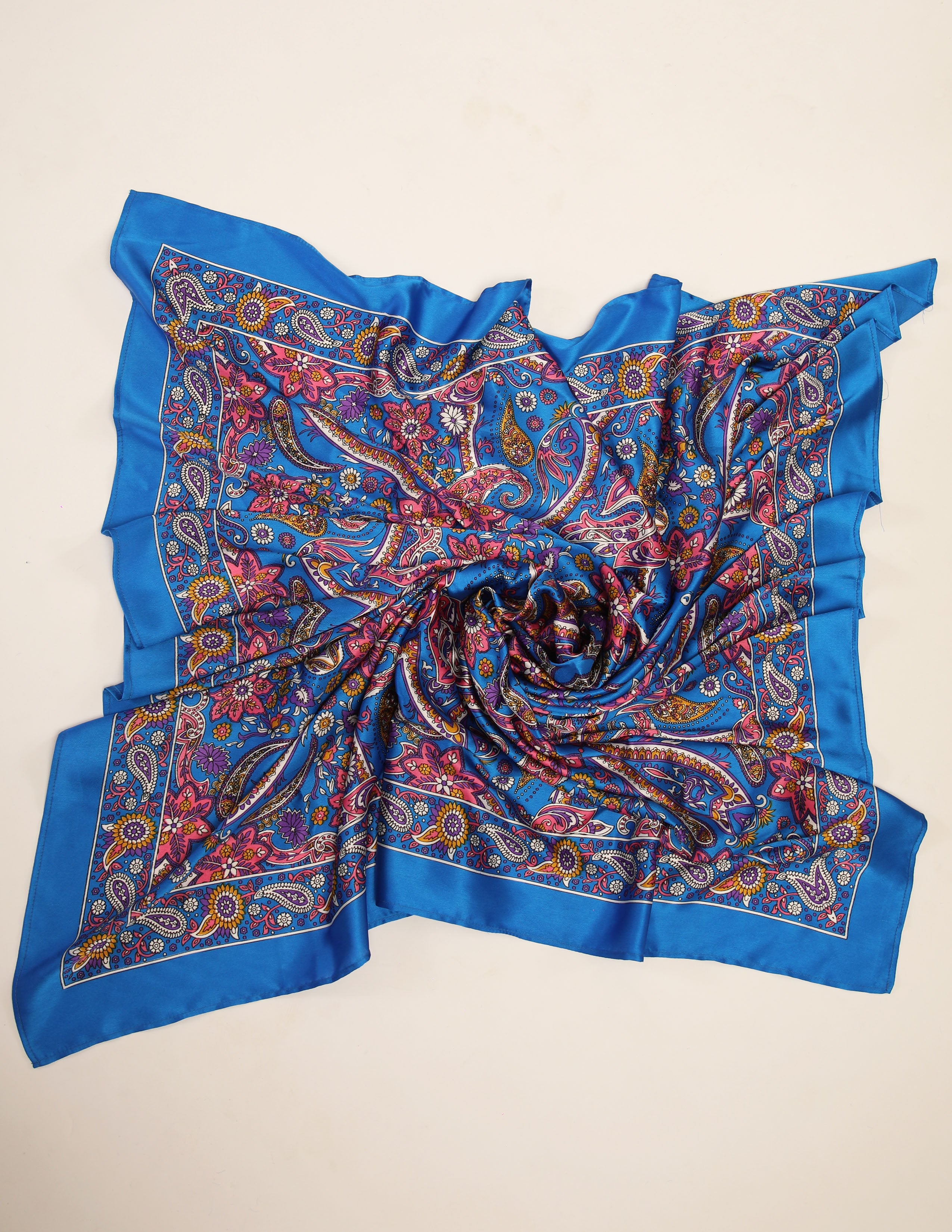 Midnight Paisley Scarf