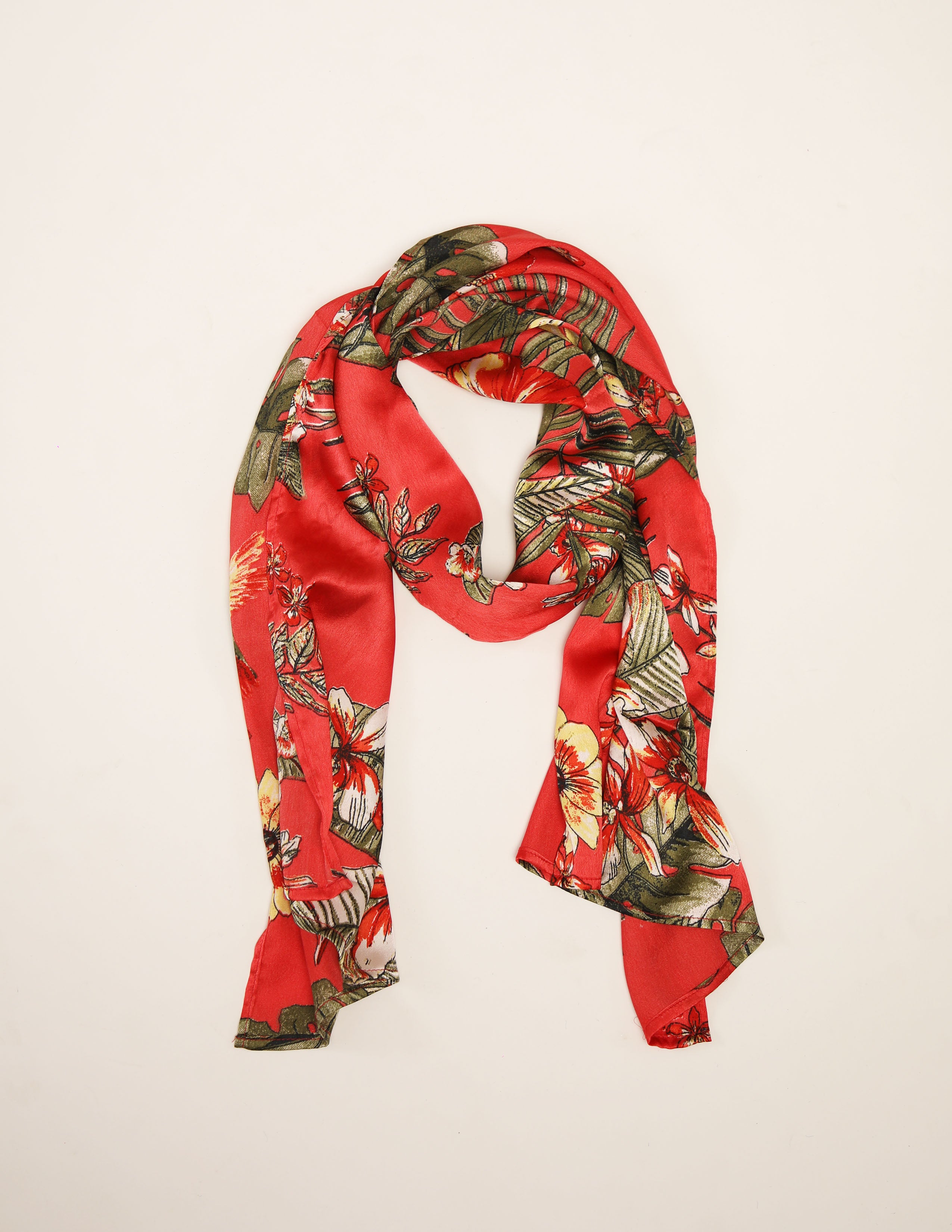 Scarlet Tropicana Scarf