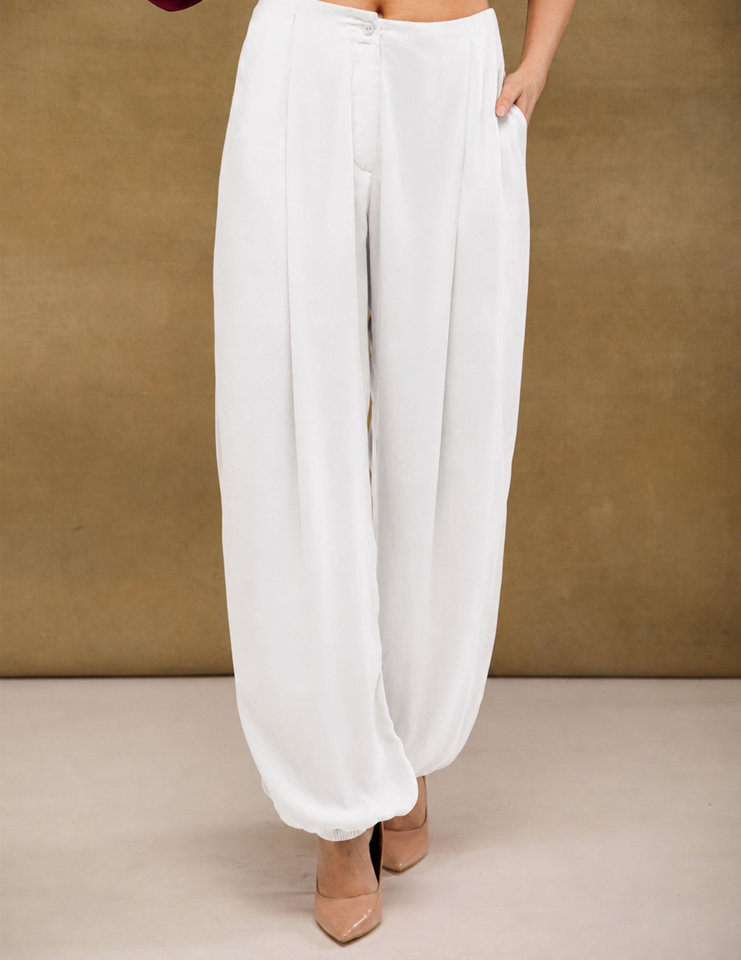 White Balloon Trousers (Copy)