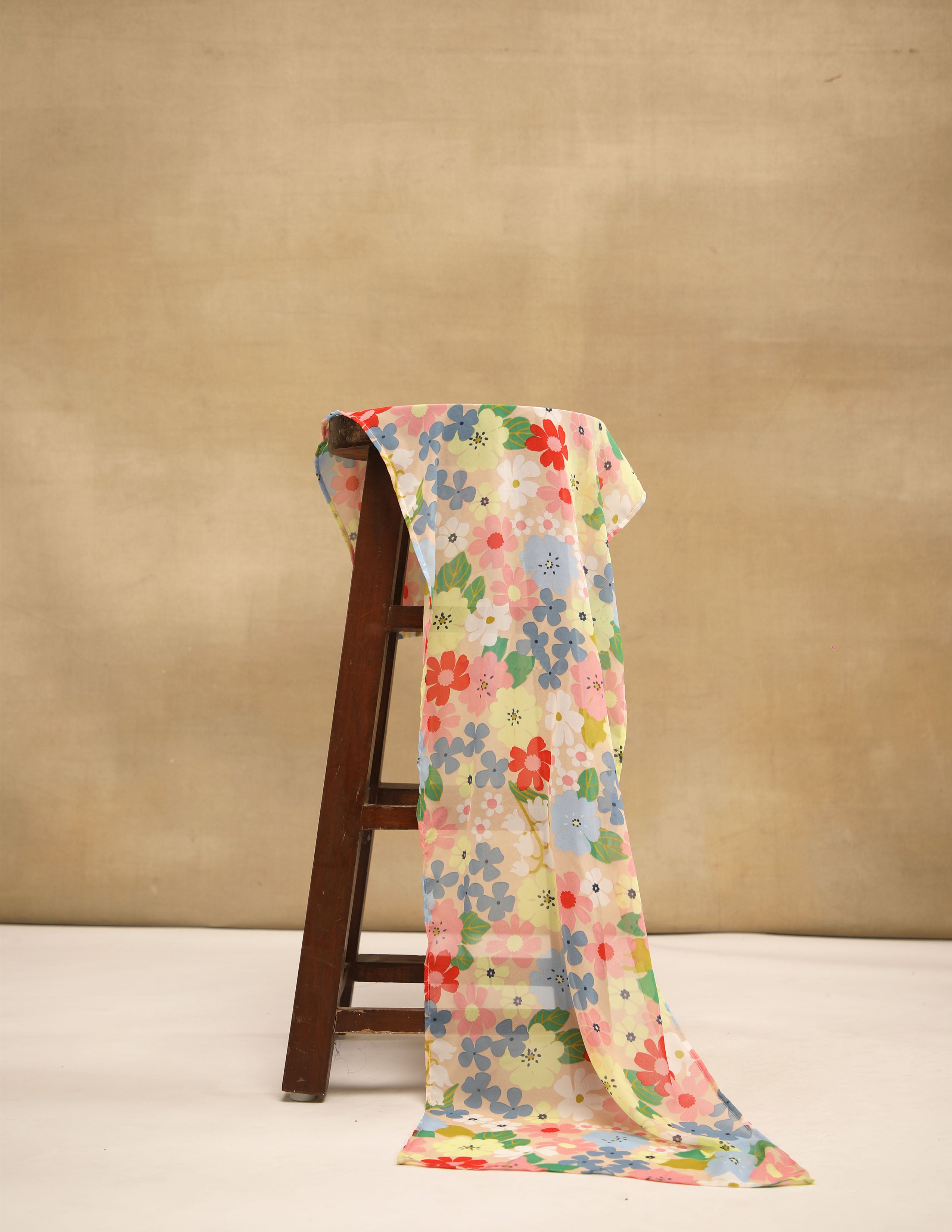 Pastel Meadow Bloom Scarf