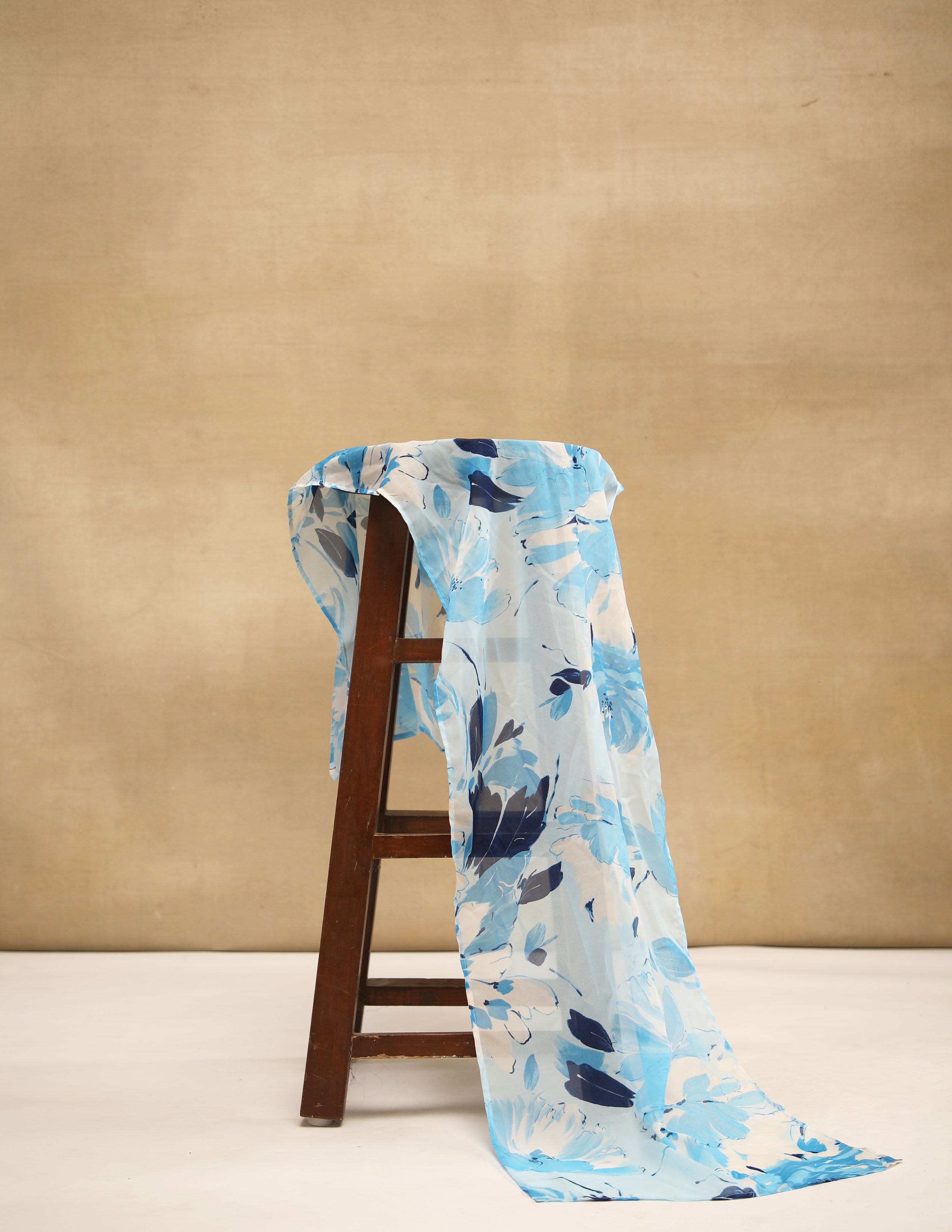 Azure Bloom Scarf