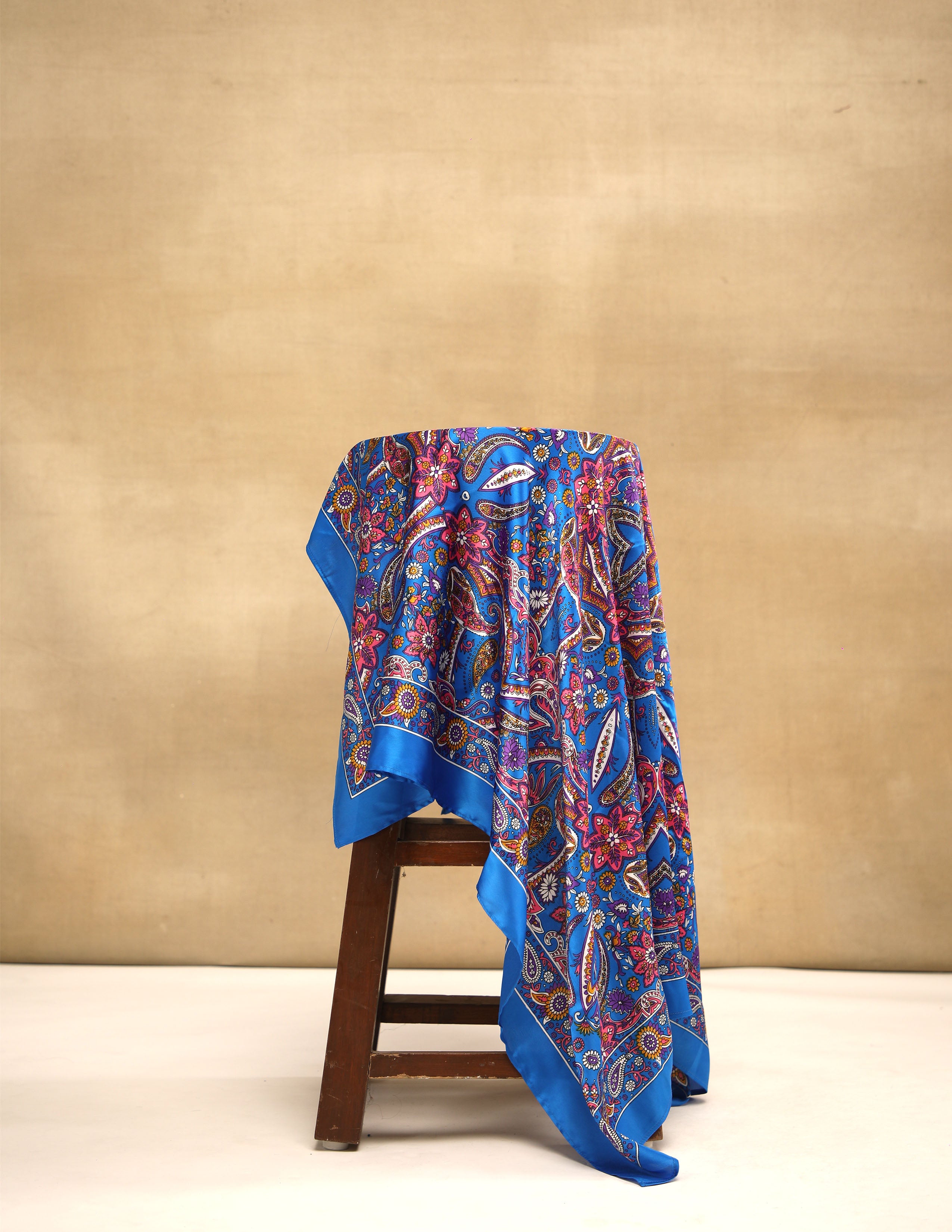 Midnight Paisley Scarf