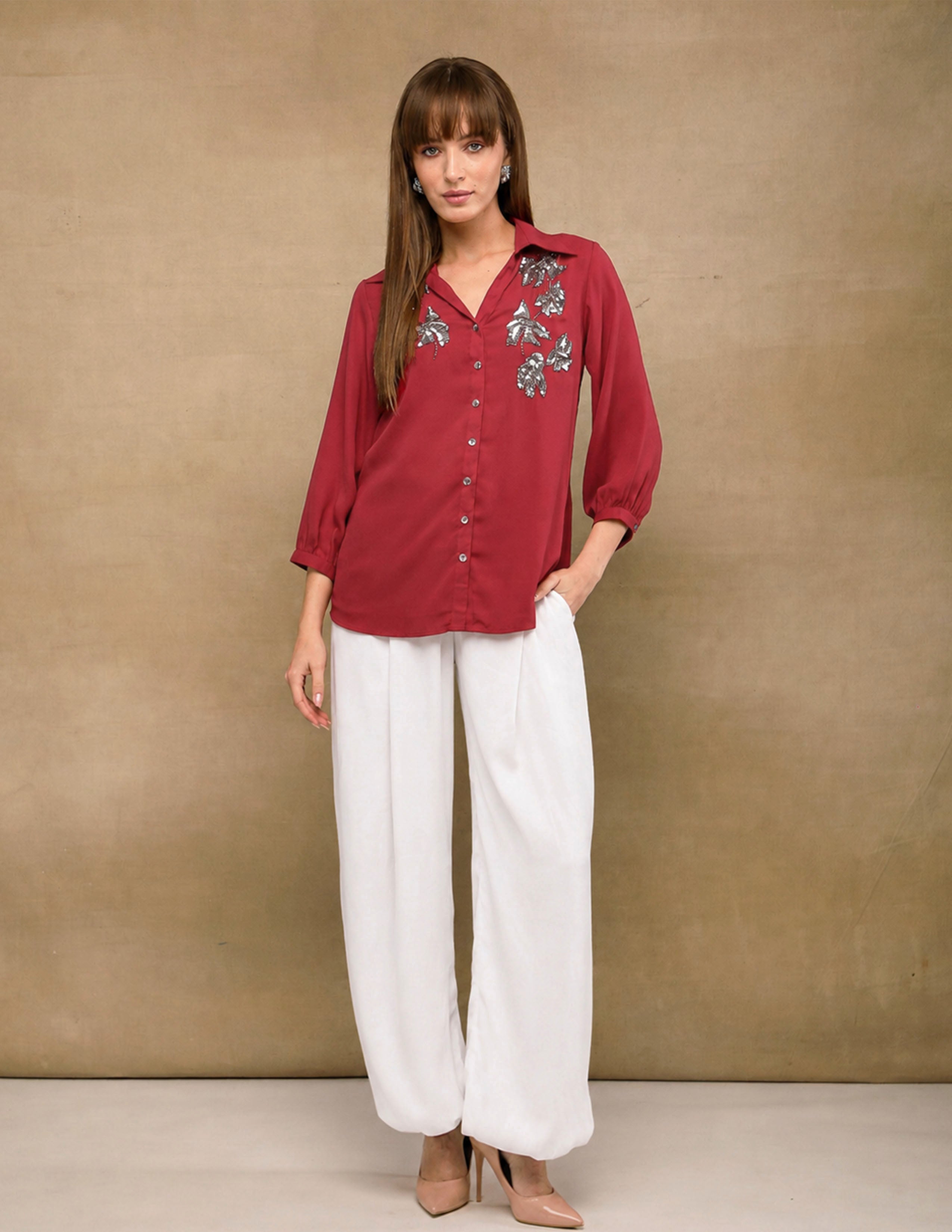 White Balloon Trousers (Copy)