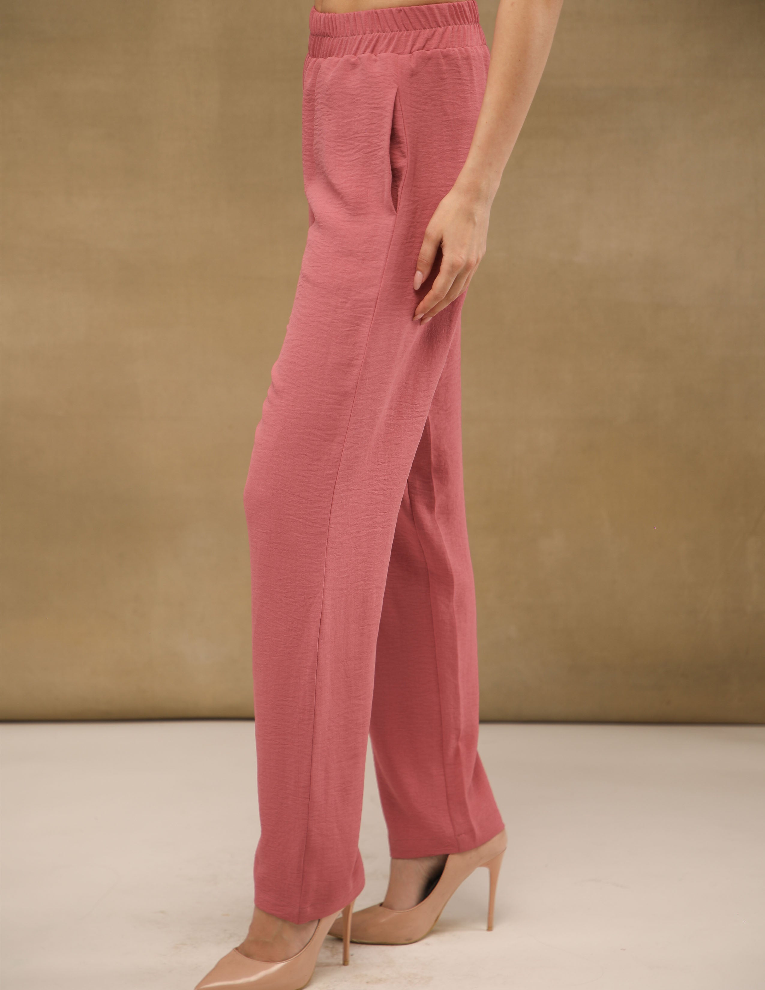 Tie Up Blush Pink Co-ord Set