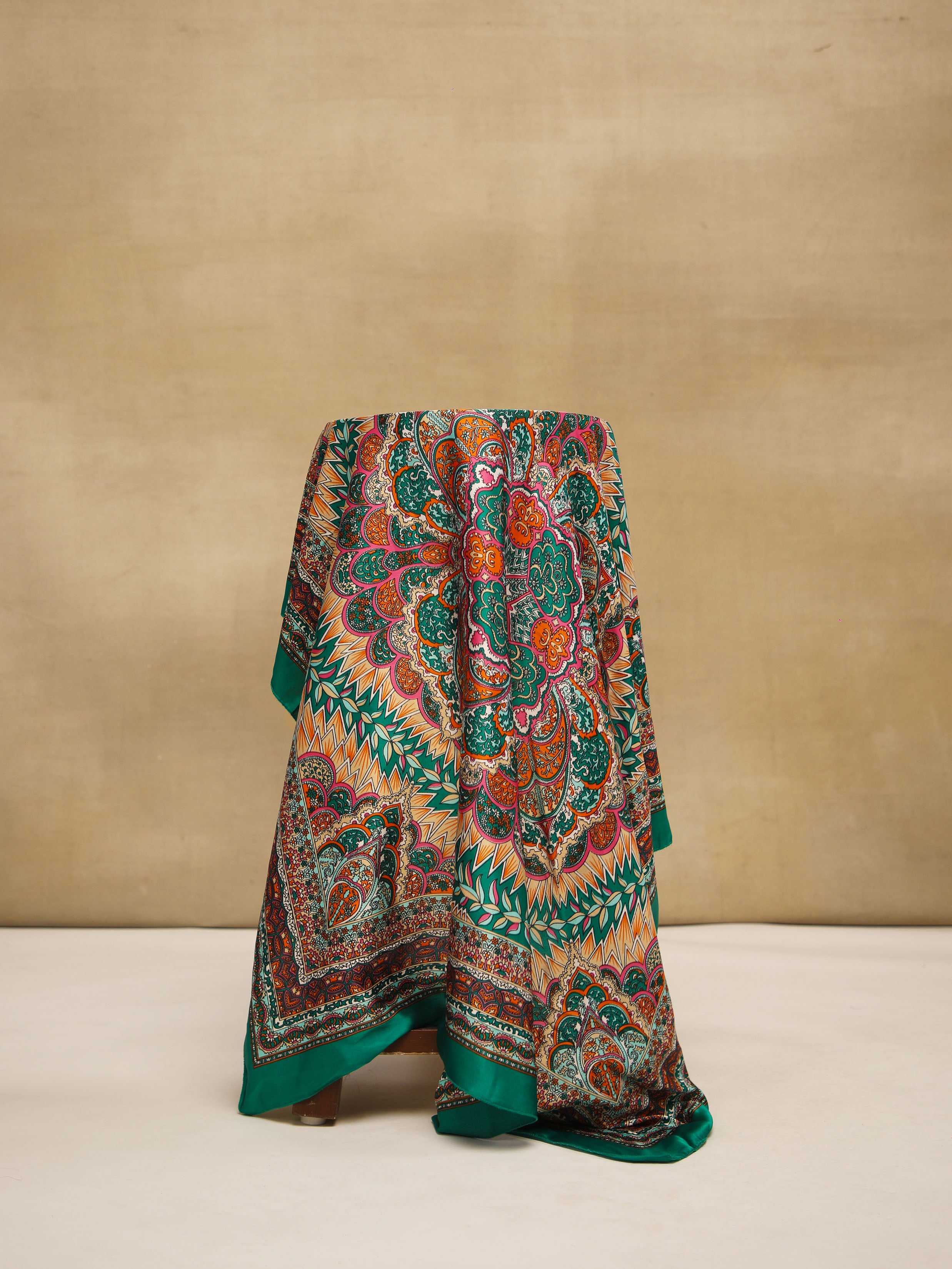 Emerald Mandala Scarf