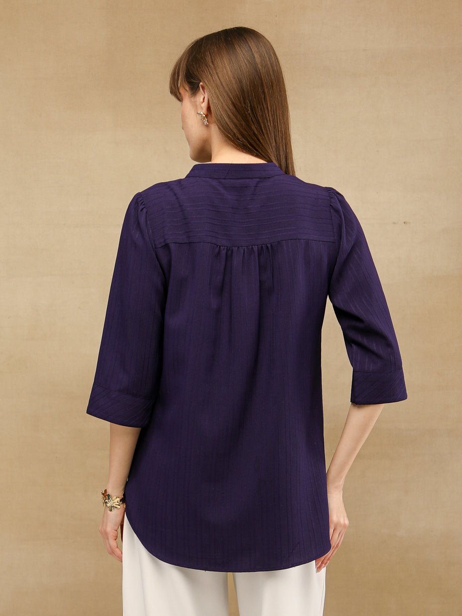 Front Yoke Purple Top