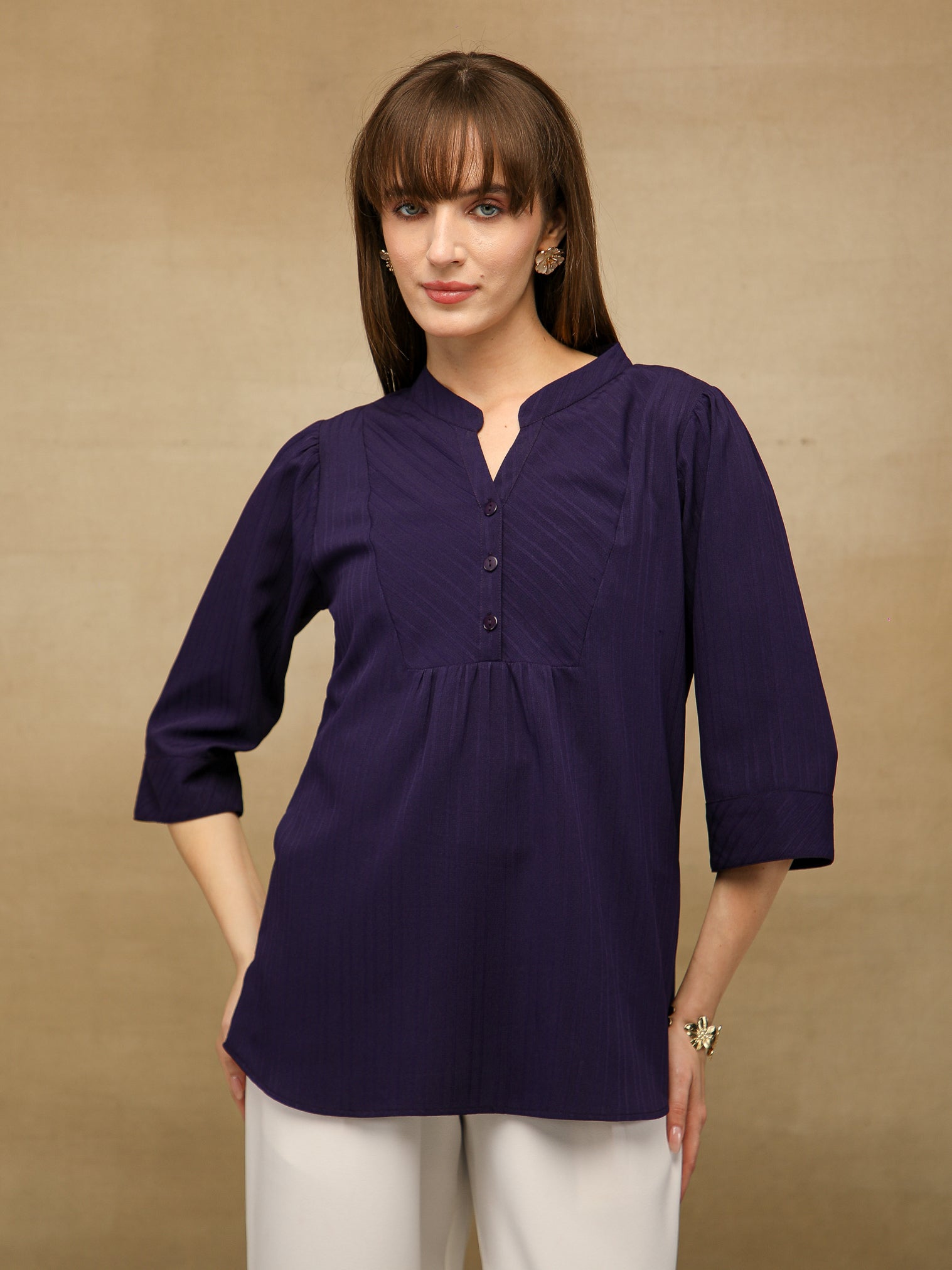Front Yoke Purple Top