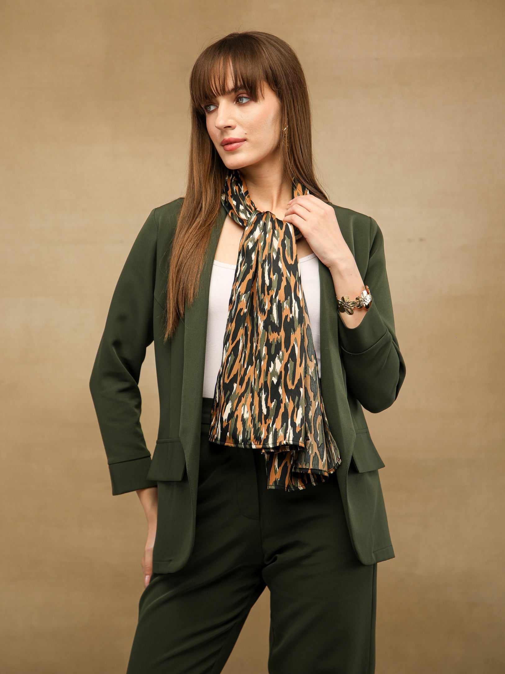 Savanna Brushstroke Scarf