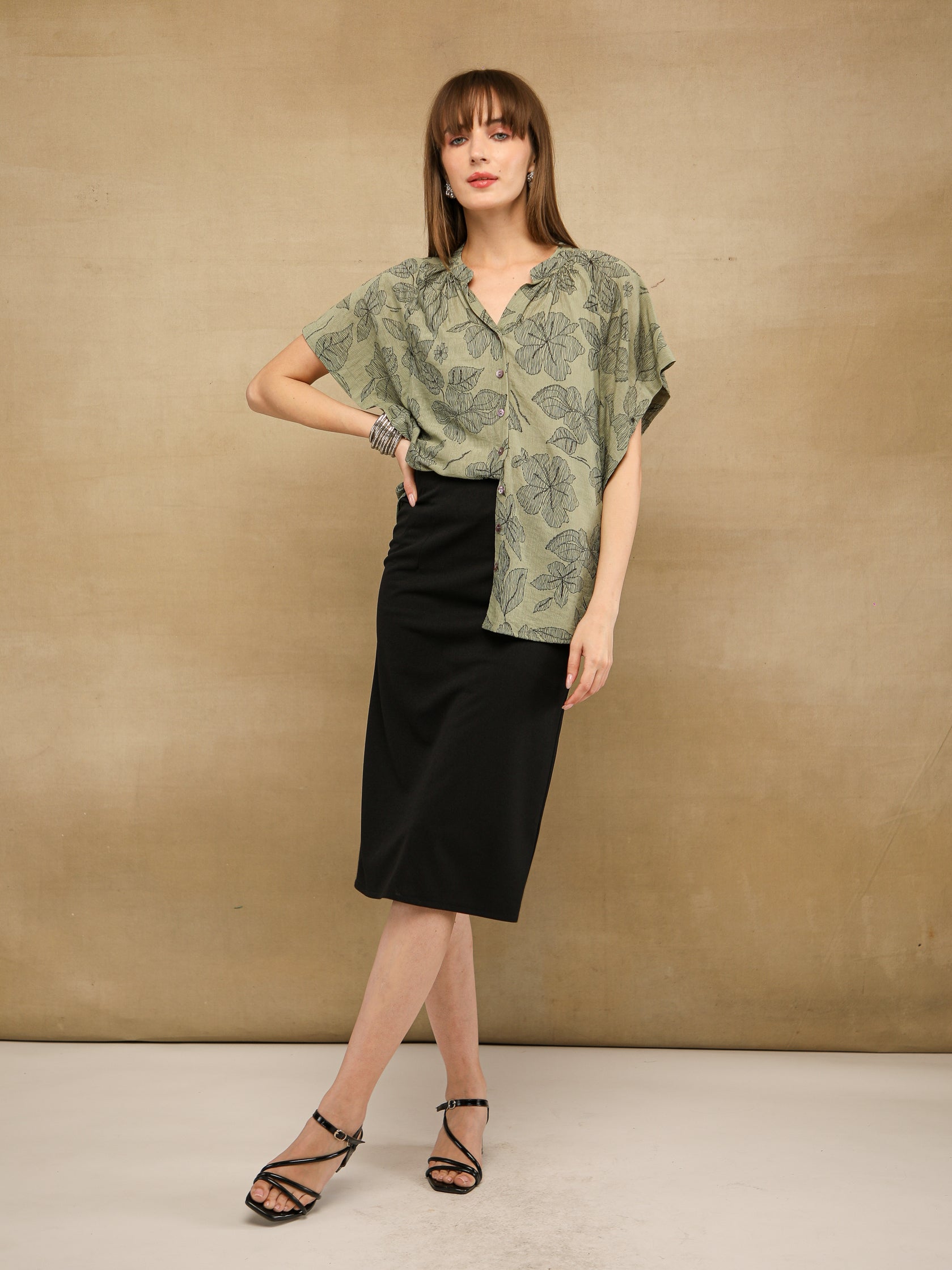 Black Midi Skirt