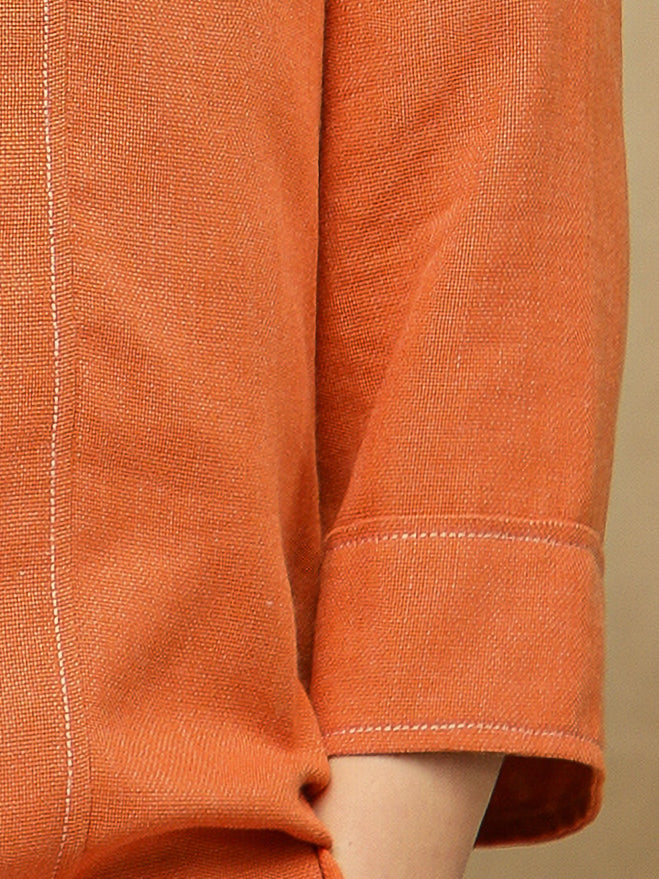 Linen Melange Sunset Shirt