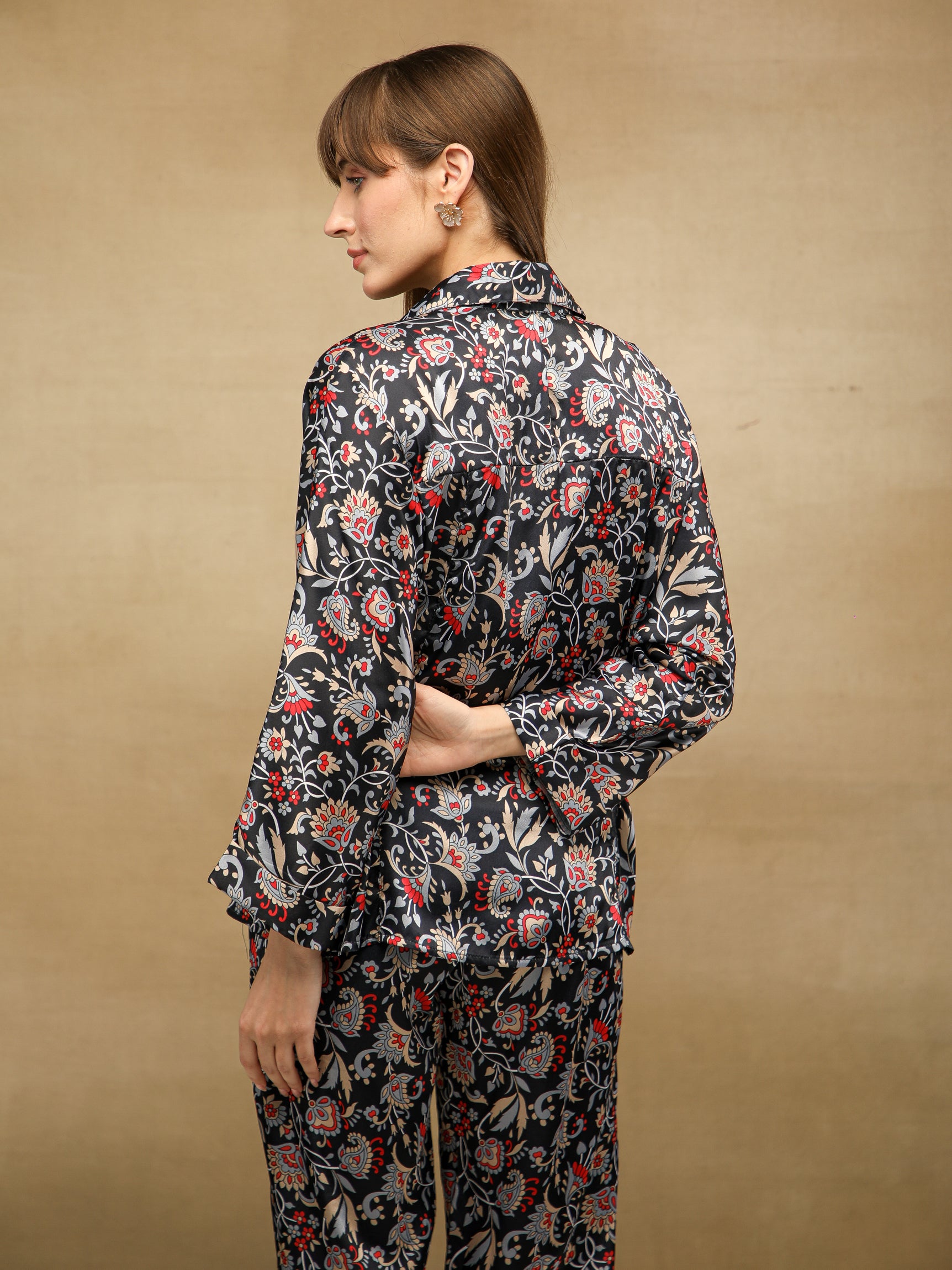 Botanical Buckle Detail Co-ord Set