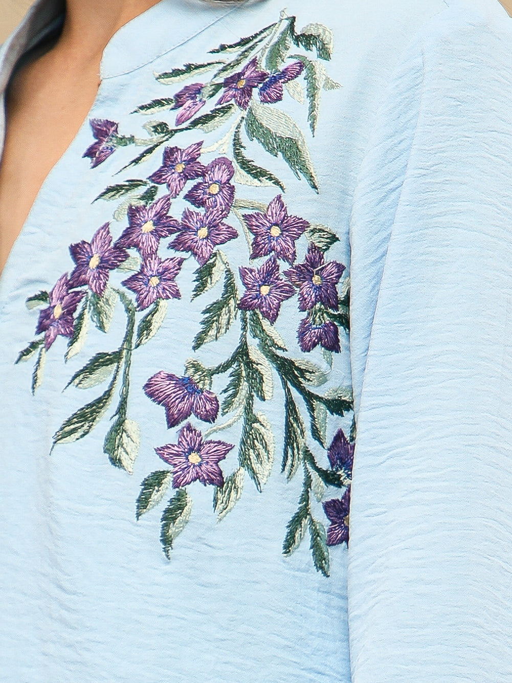 Blue Blossom Co-ord Set
