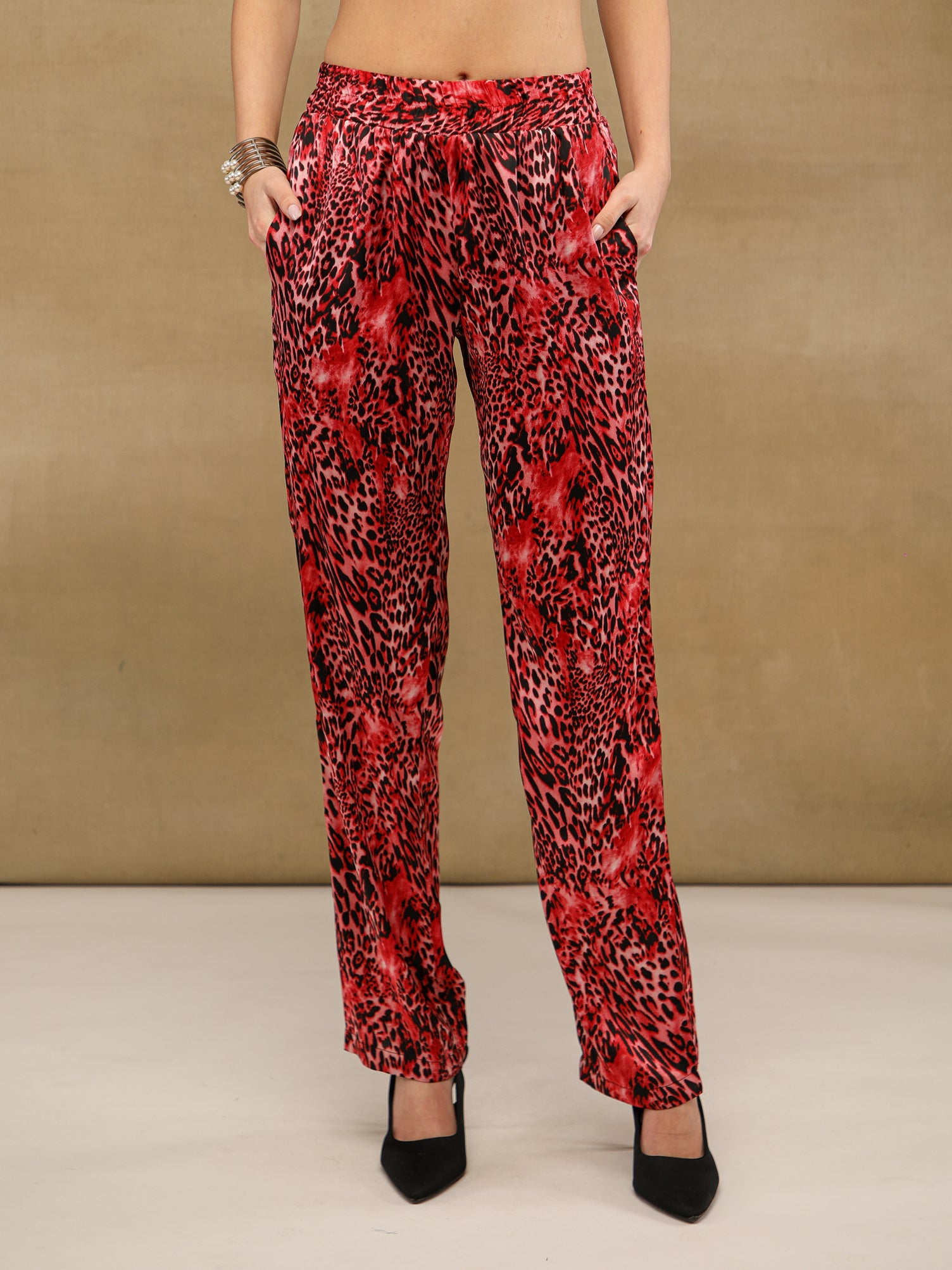 Cobra Crimson Drawstring Waist Co-ord Set