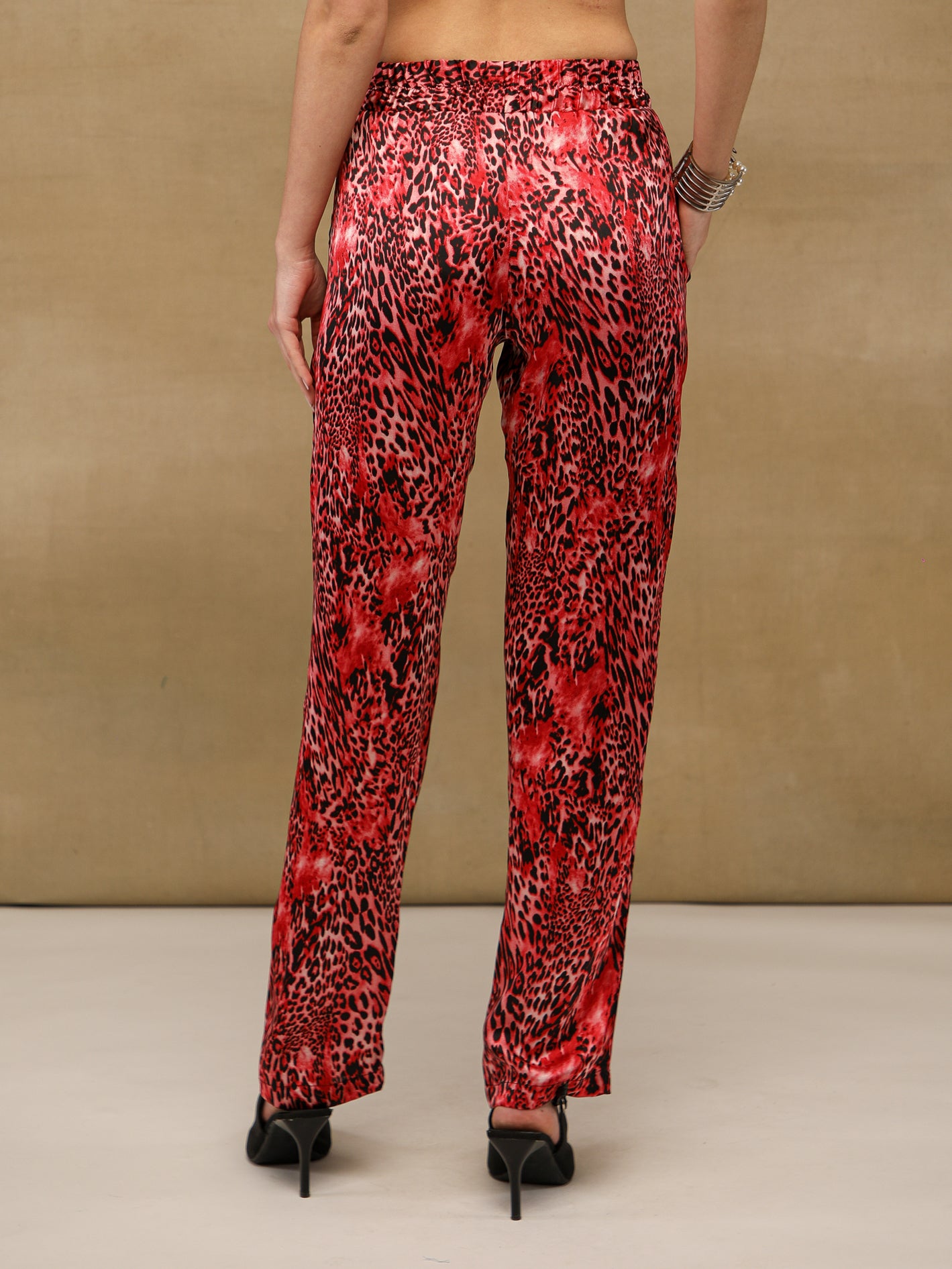 Cobra Crimson Drawstring Waist Co-ord Set