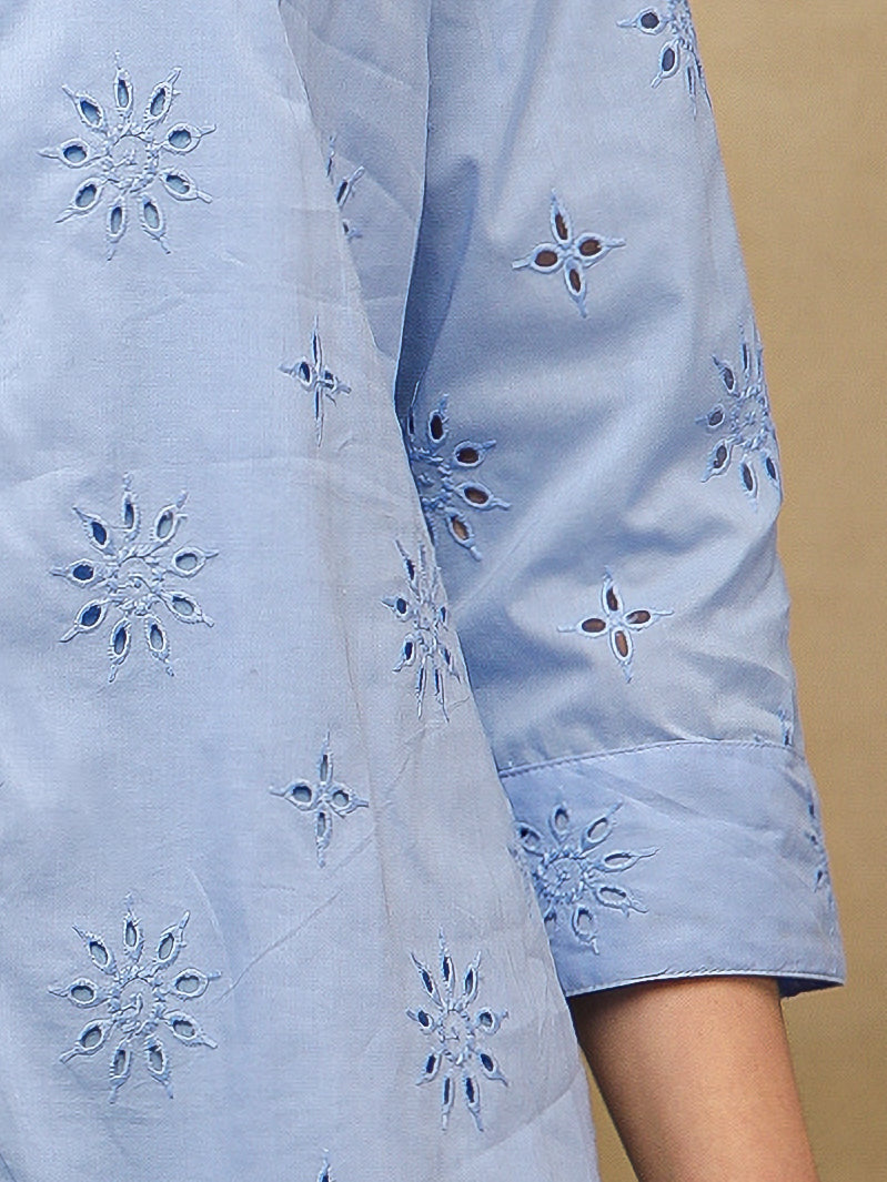 Bluebell Embroidered Shirt