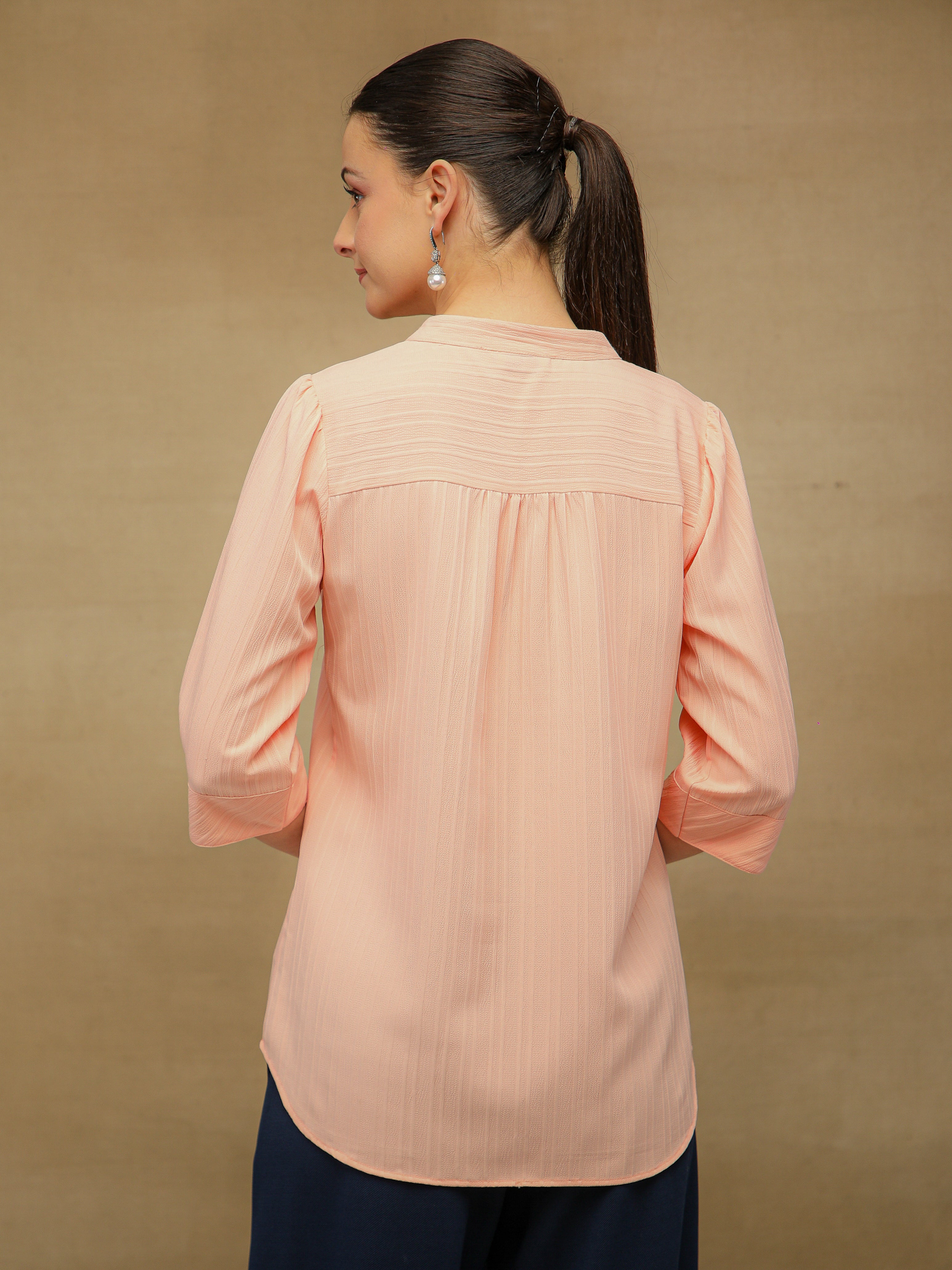 Front Yoke Peach Top