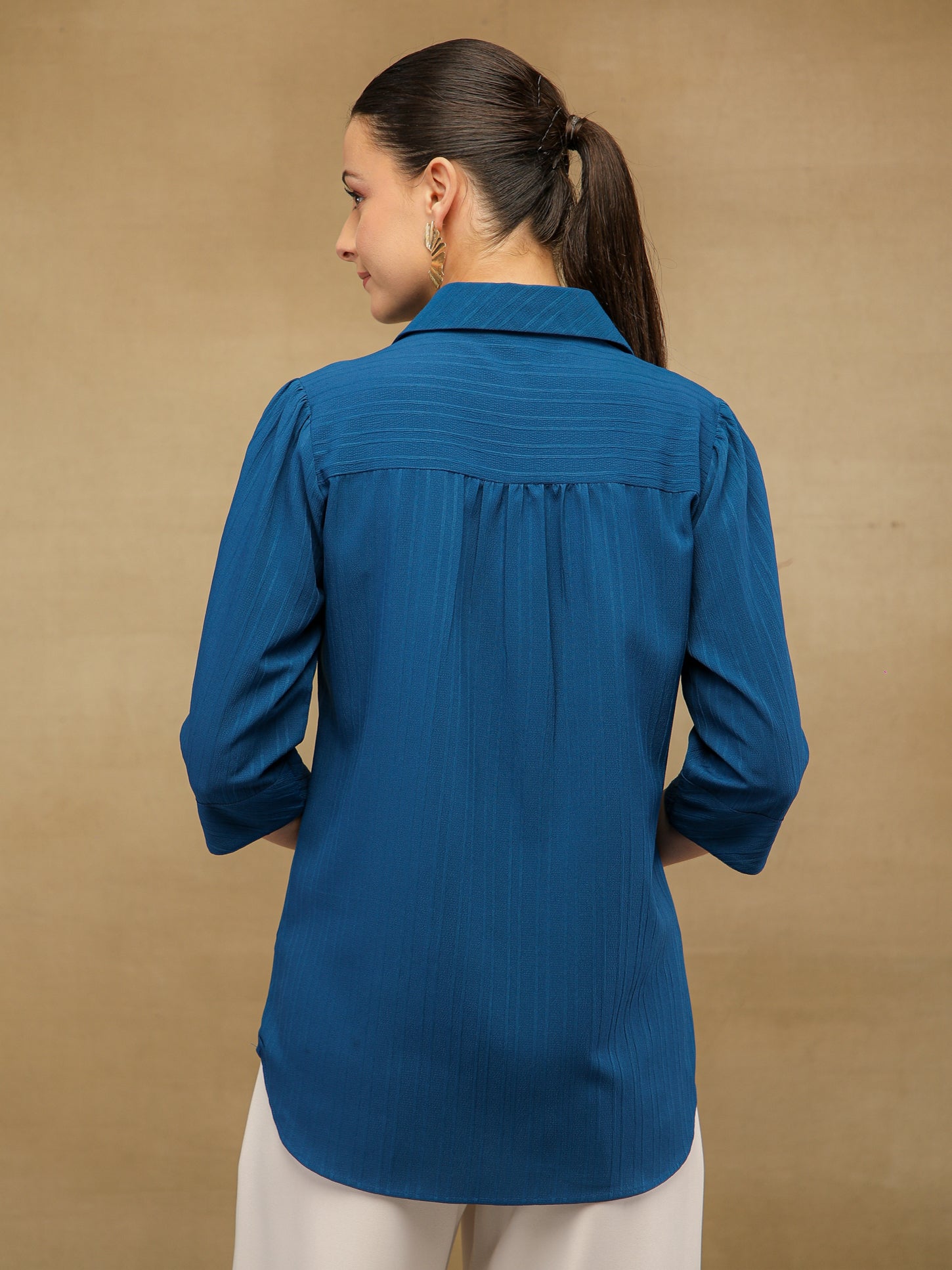Front Yoke Cobalt Blue Top