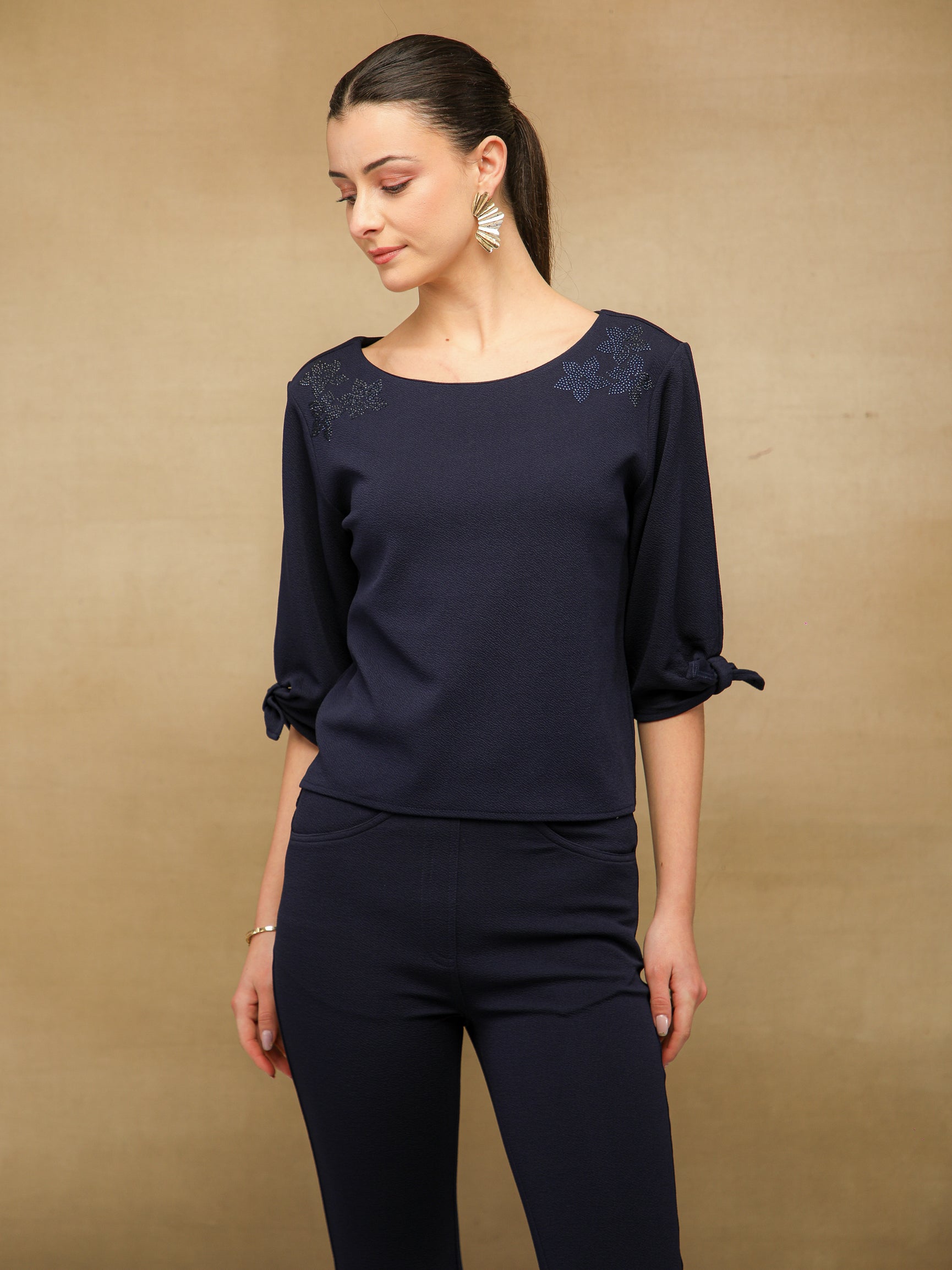 Sapphire Embellished Co-ord Set