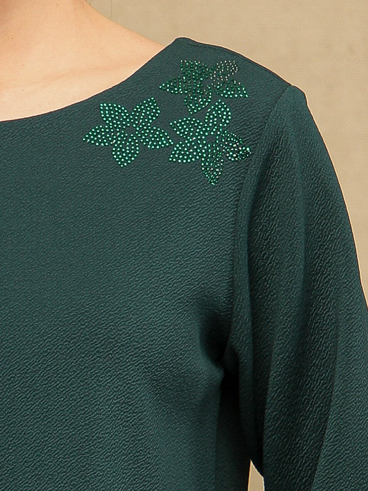 Emerald Embellished Co-ord Set