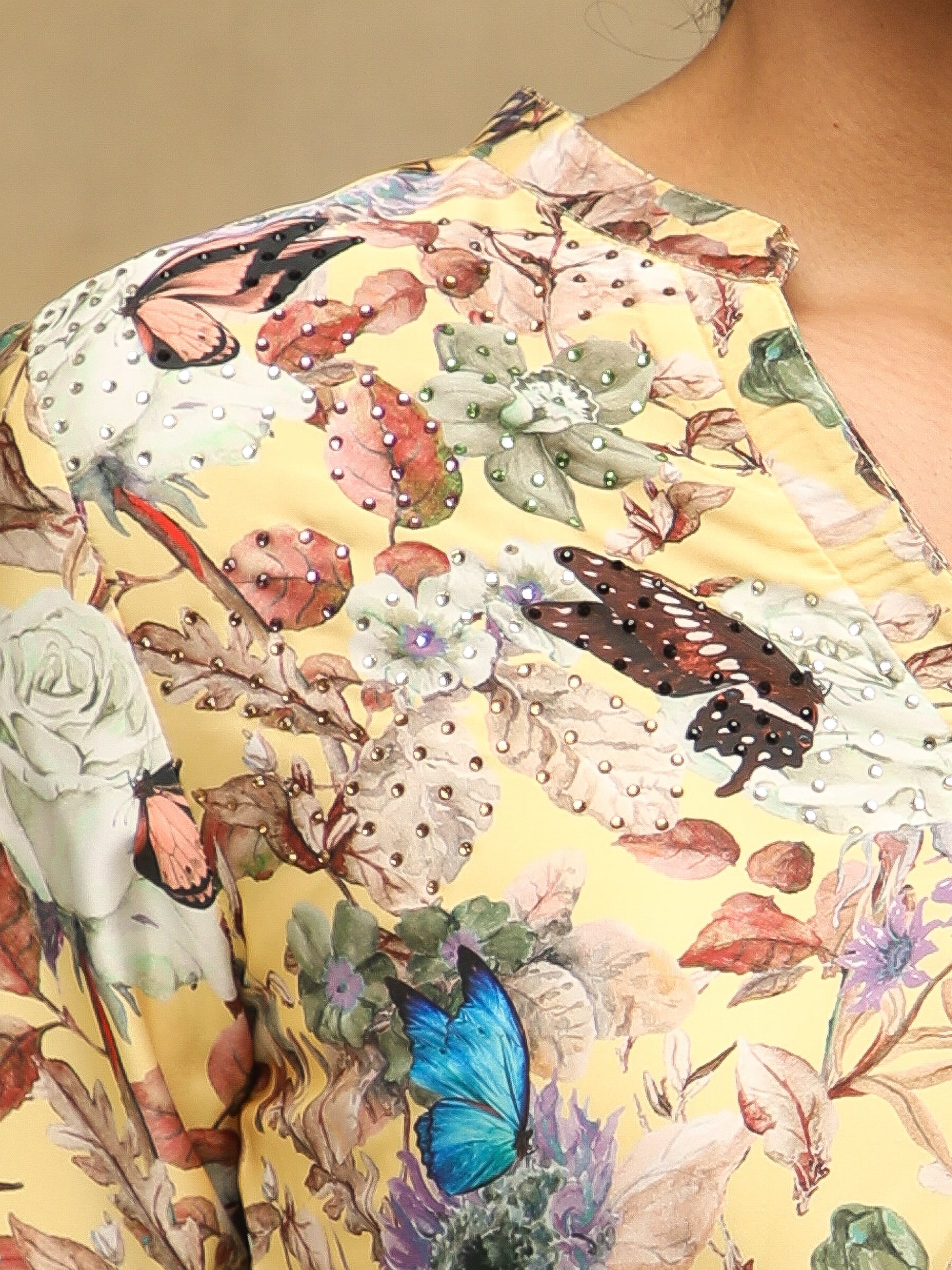 Buttercream Floral Top