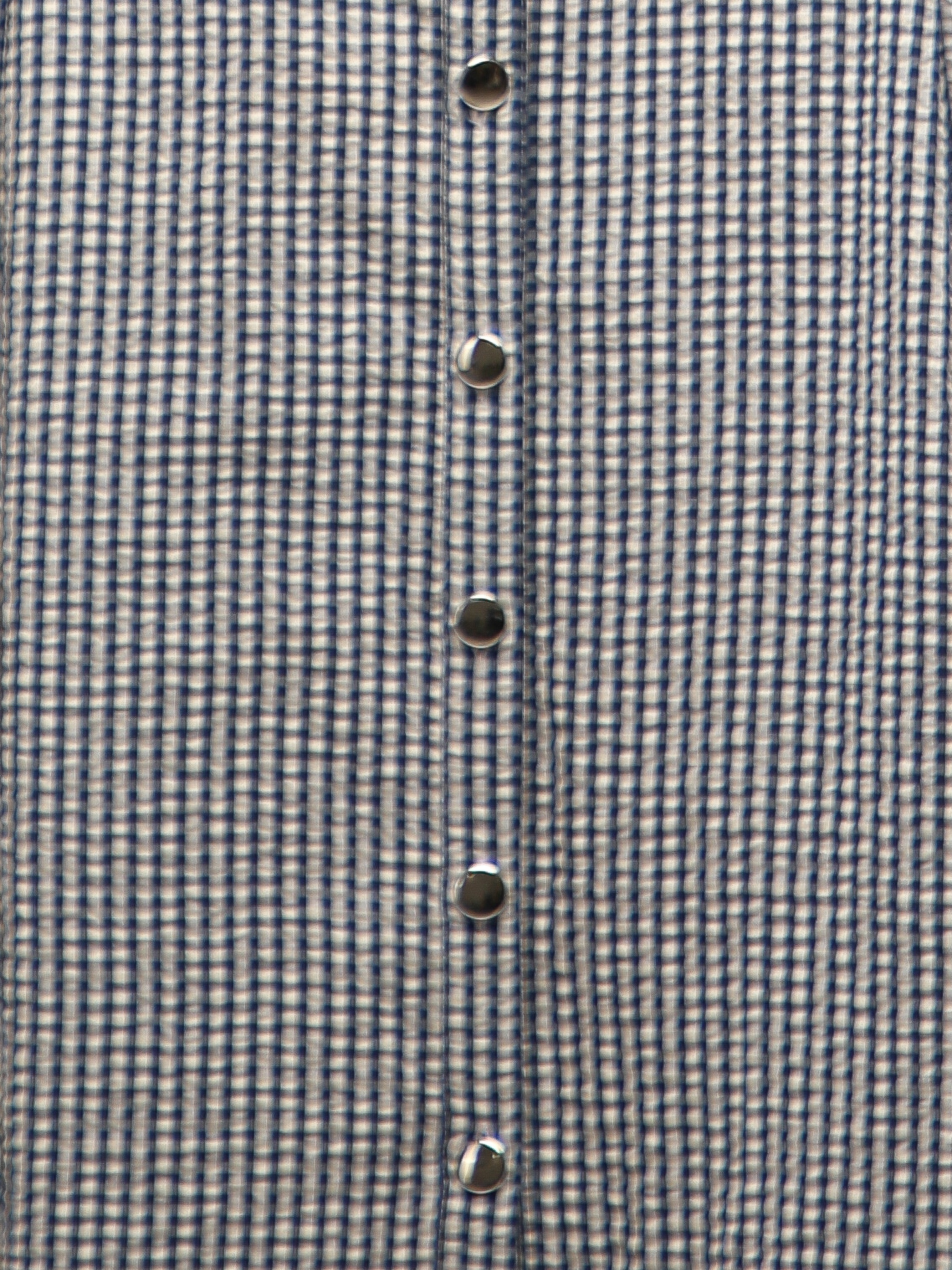 Ghingham Midi Shirt Dress