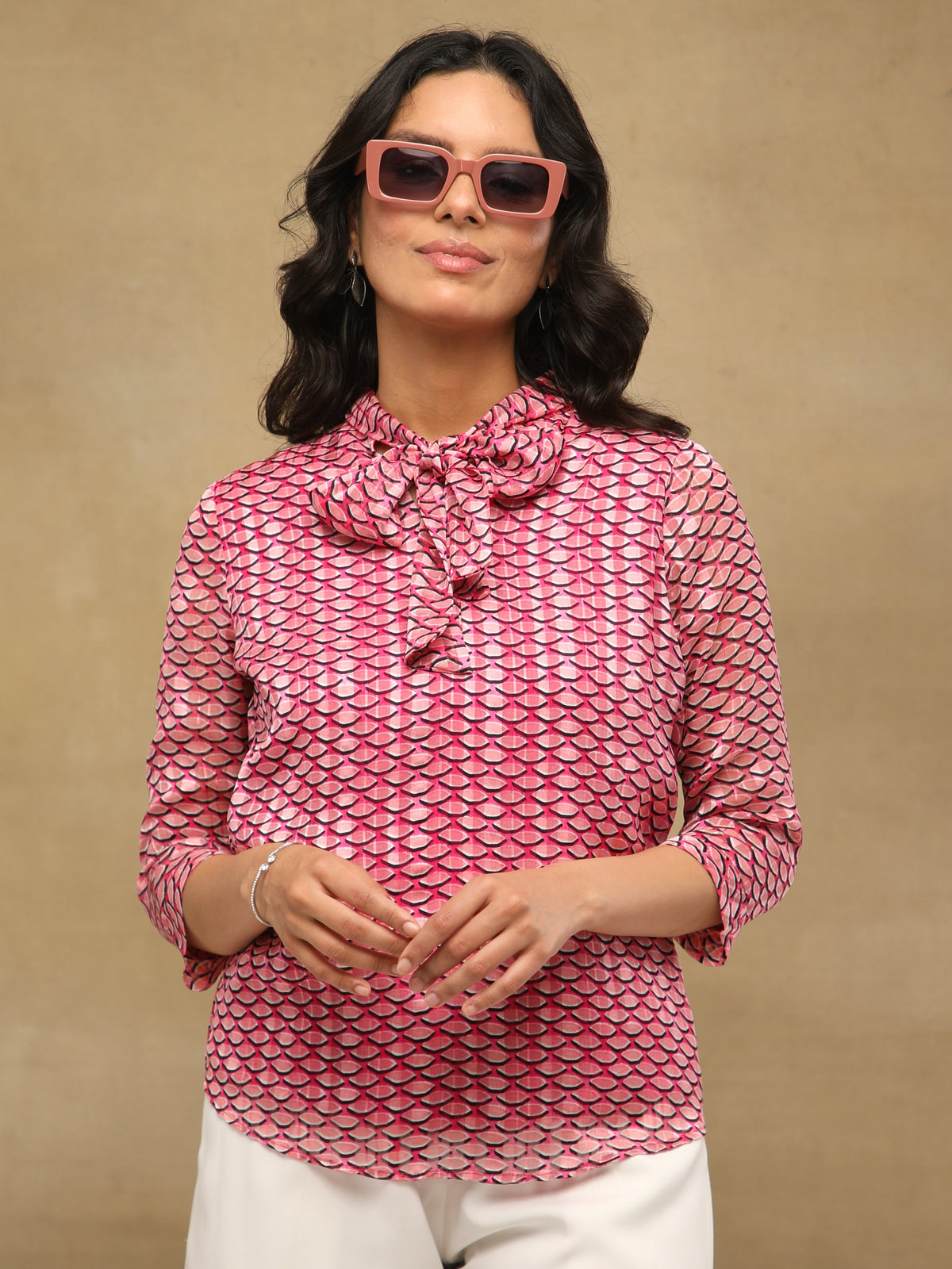 Candy Tie Neck Top