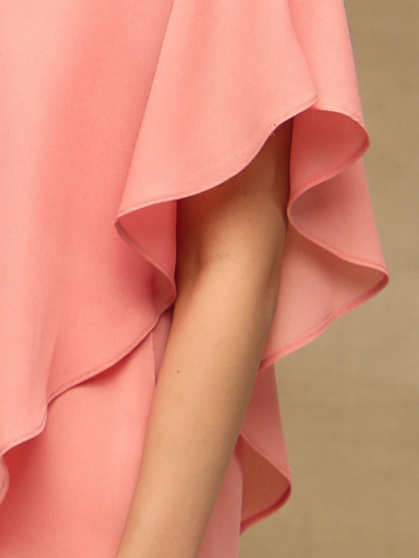 Pink Embellished Poncho