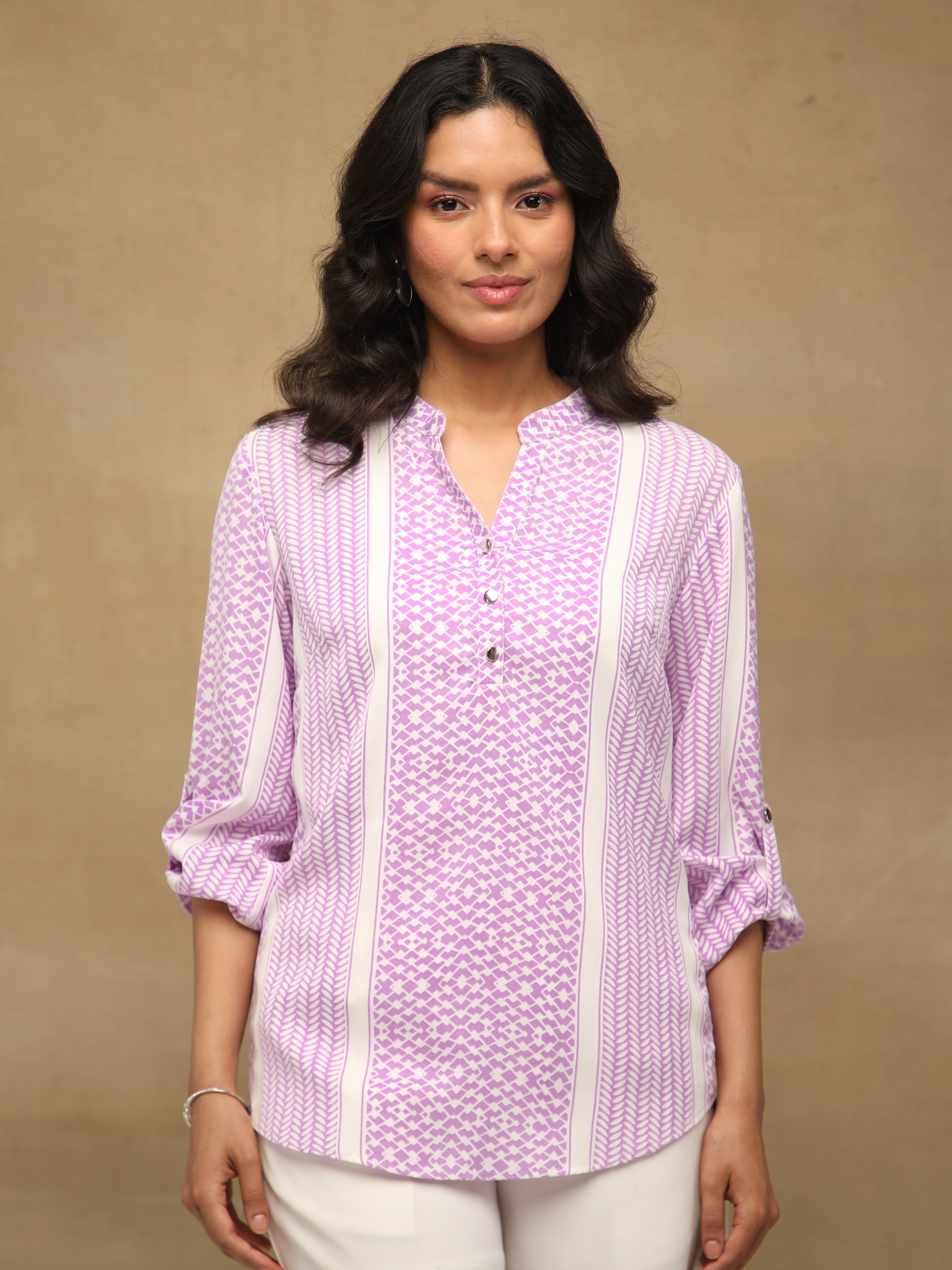 Lilac Mist Top