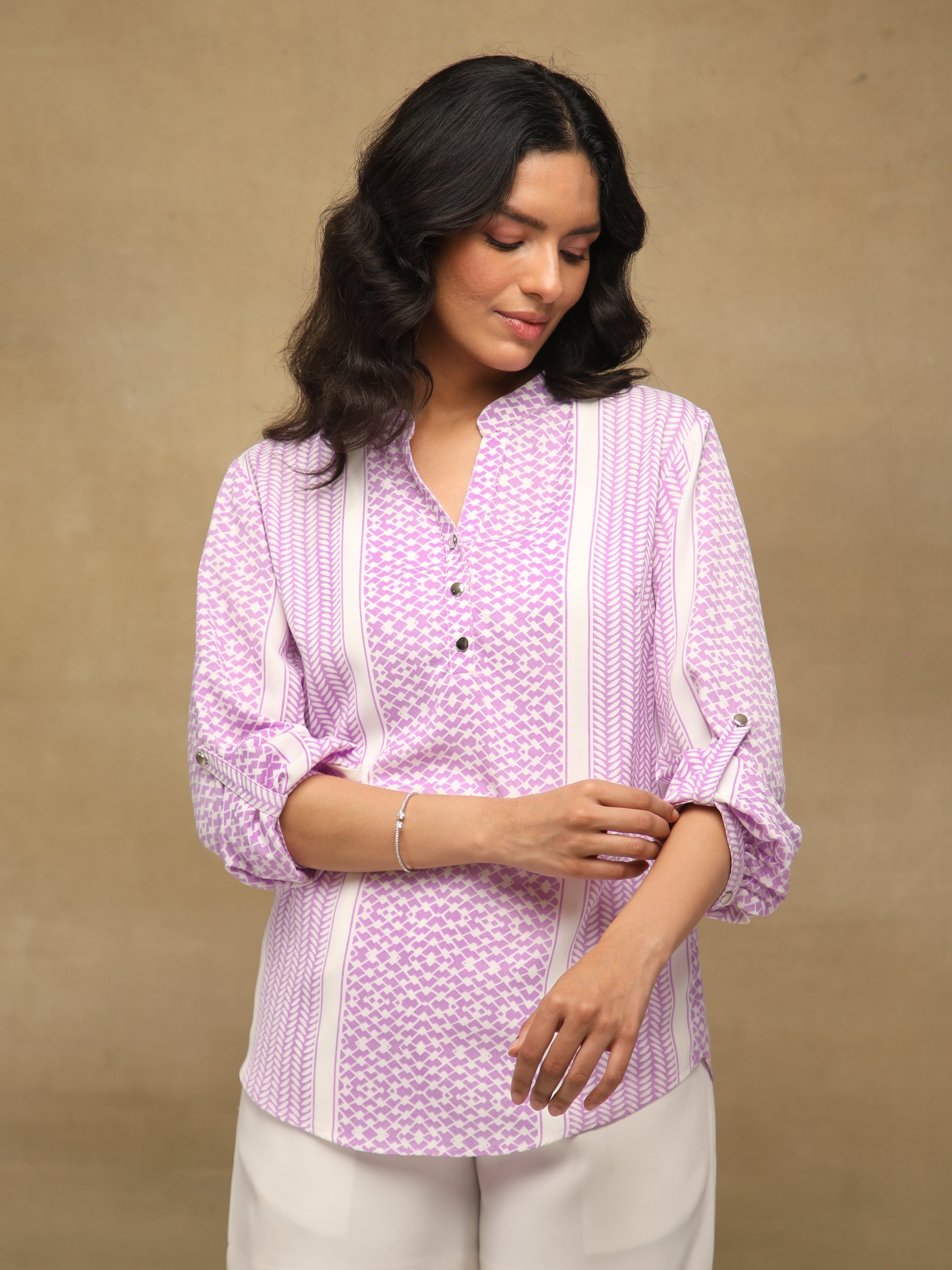 Lilac Mist Top