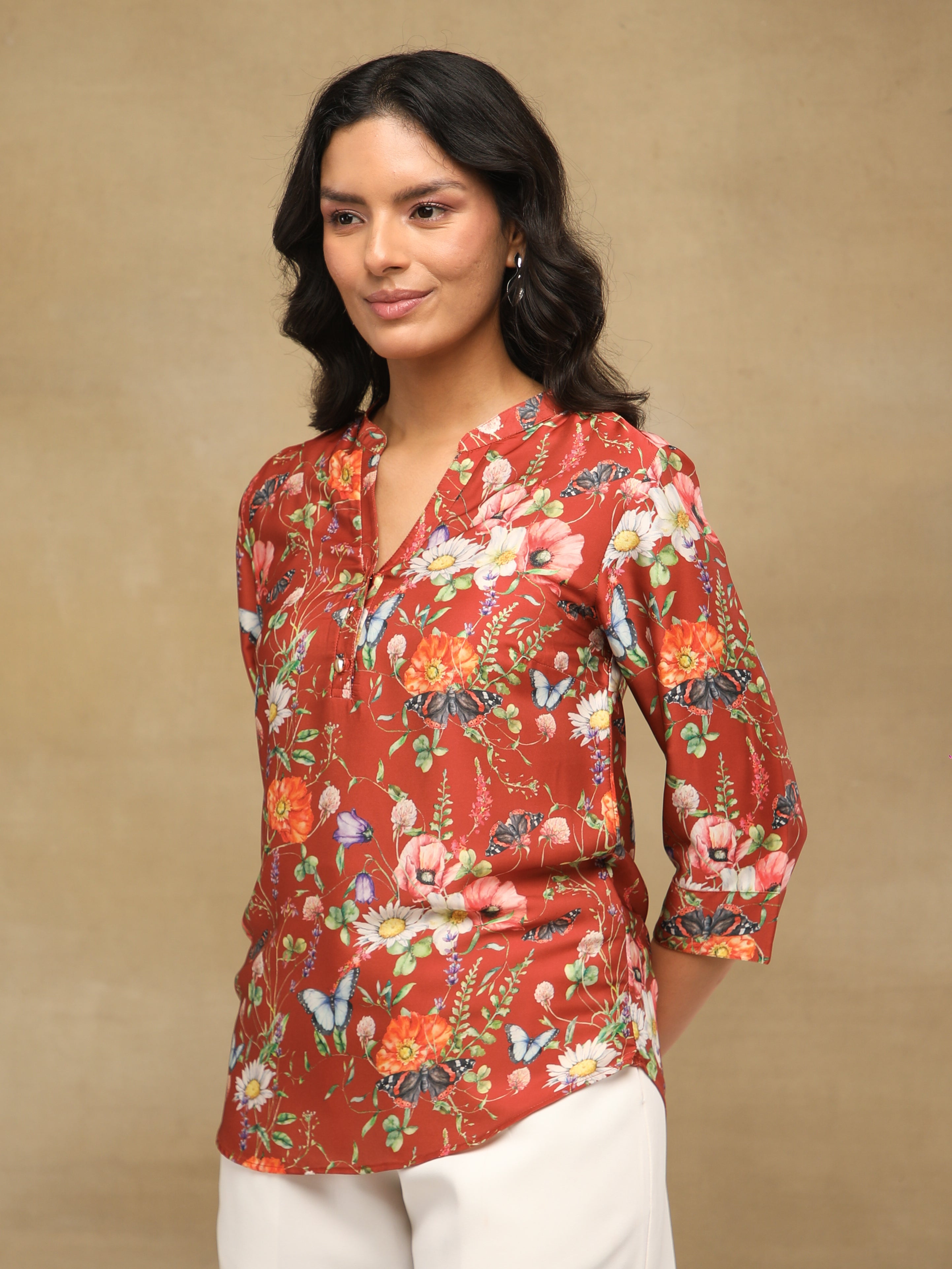 Sienna Satin Top